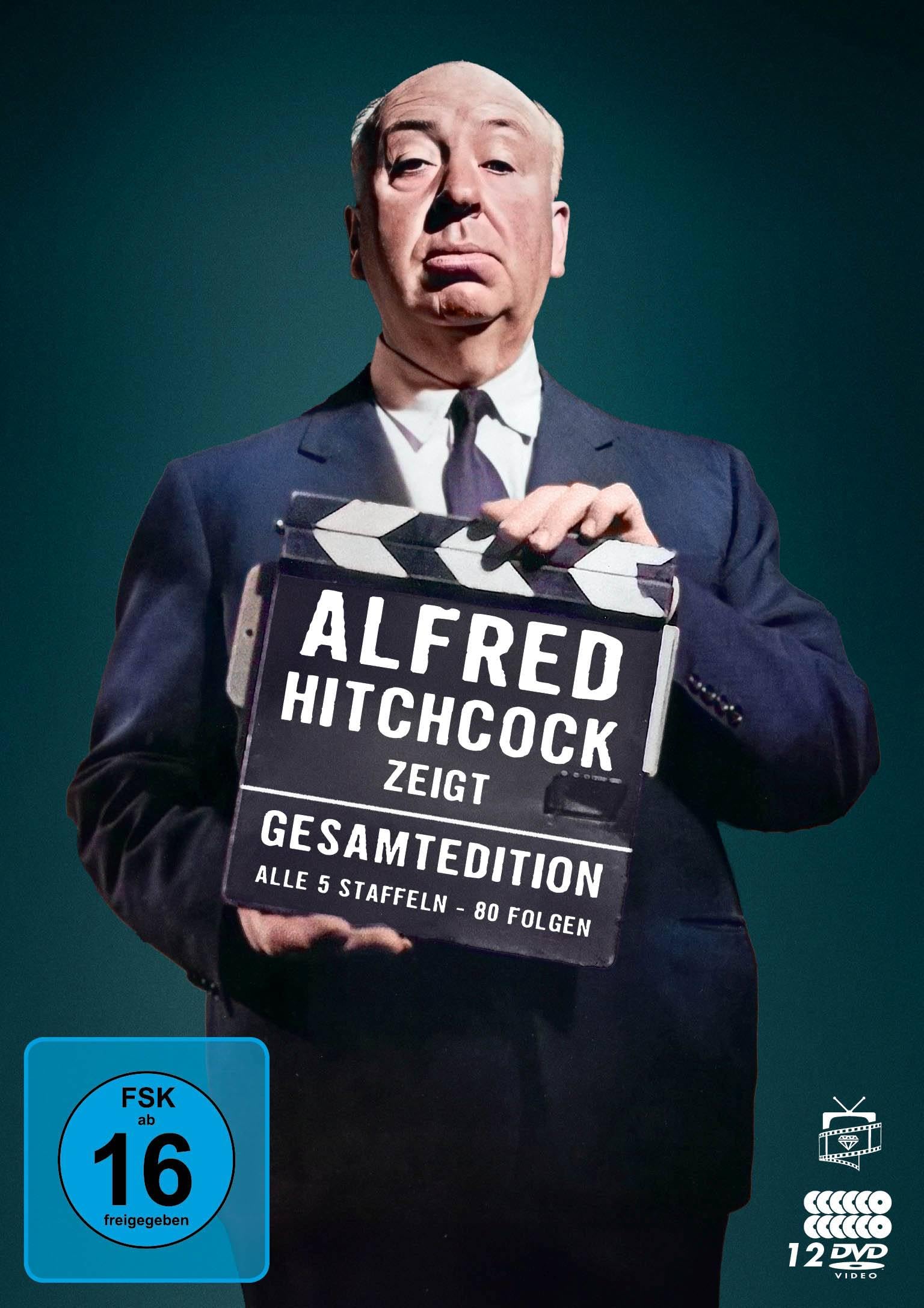 Alfred Hitchcock zeigt - Gesamtedition: Alle 5 Staffeln / 80 Folgen (Fernsehjuwelen) (DVD)
