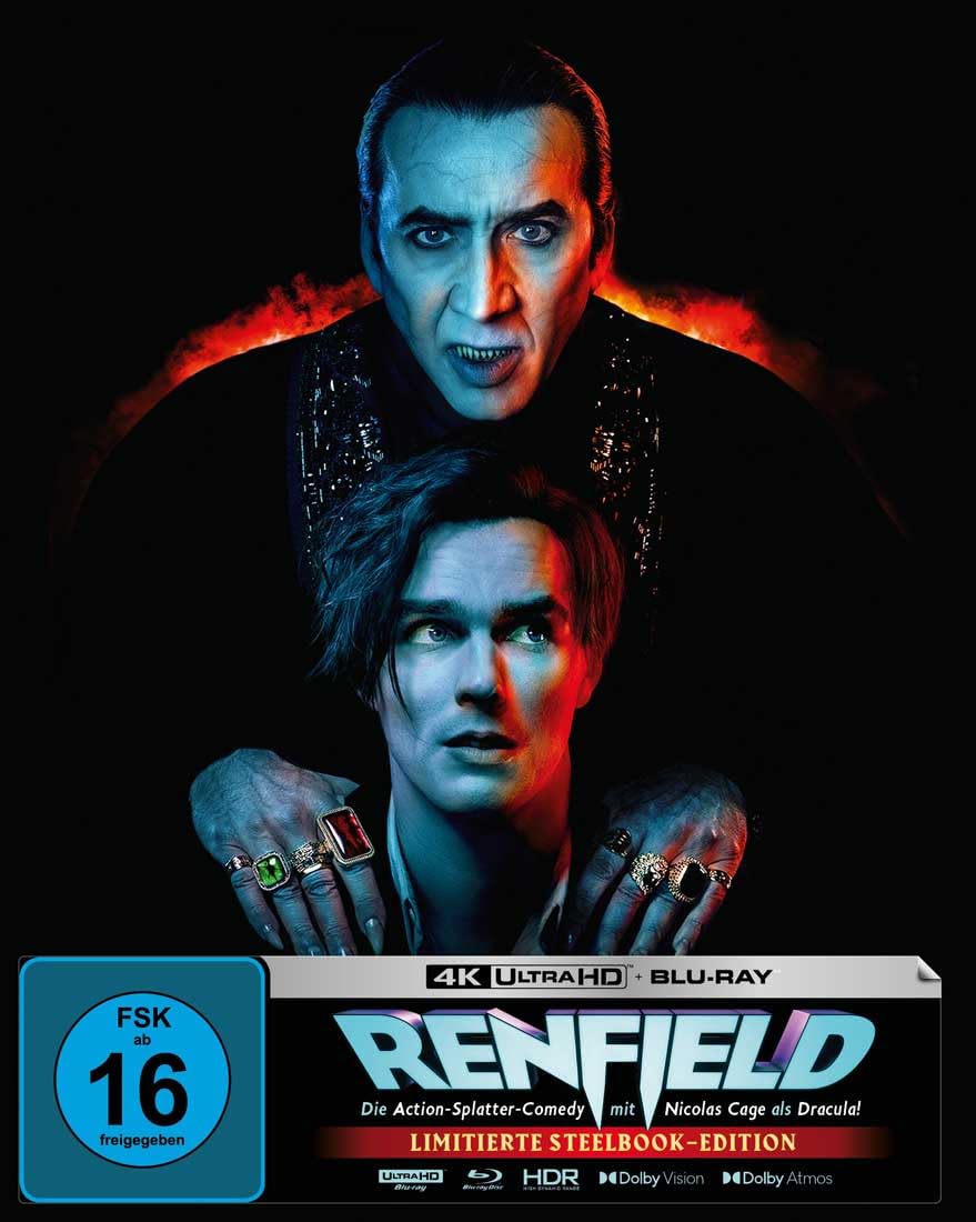 Renfield - Limitierte Steelbook-Edition mit Fullslip (4K Ultra HD) (+ Blu-ray) (4K Ultra HD)