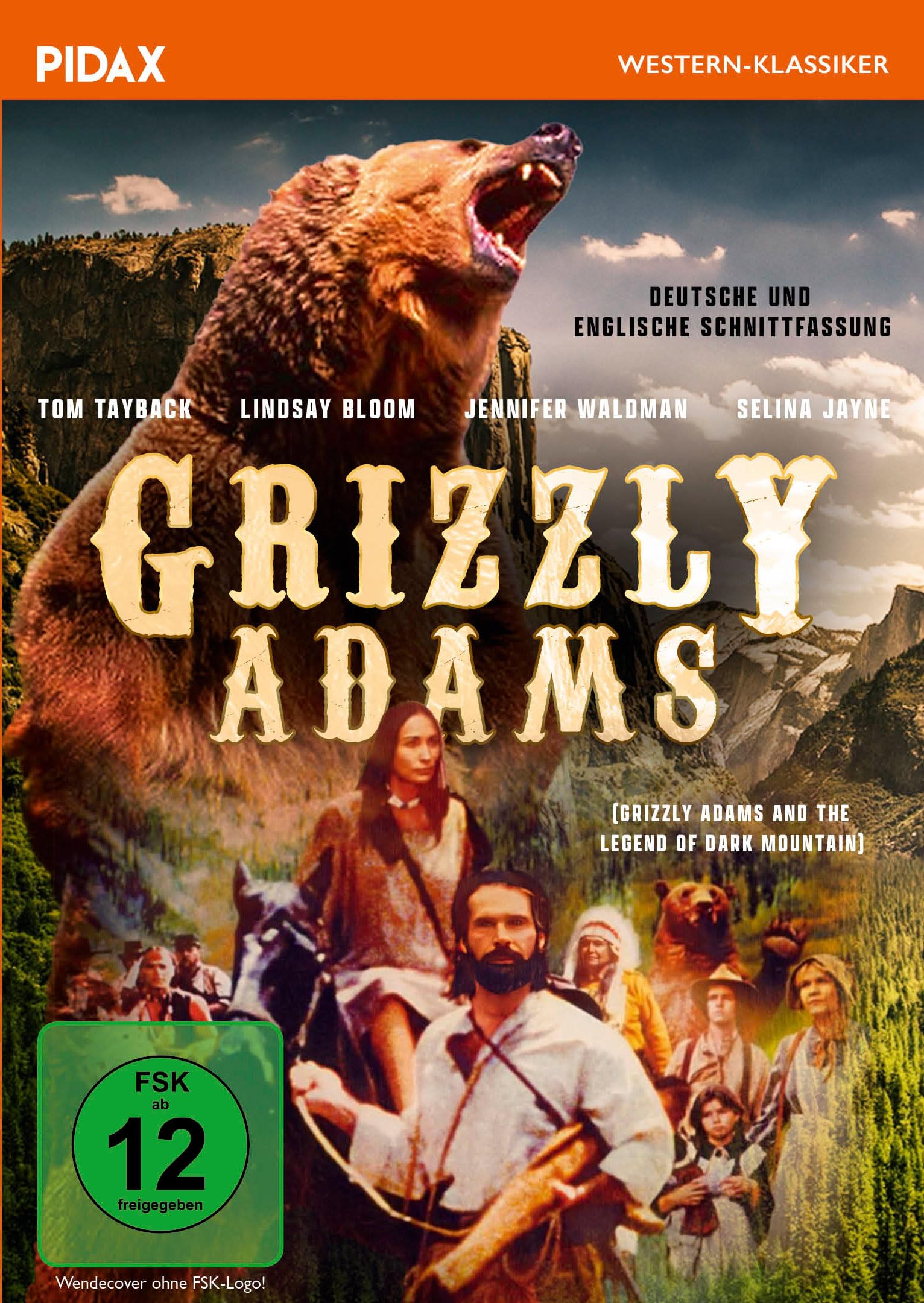 Grizzly Adams (... and the Legend of Dark Mountain) / Spannende Neuverfilmung von Der Mann in den Bergen (Pidax Western-Klassiker) (DVD)