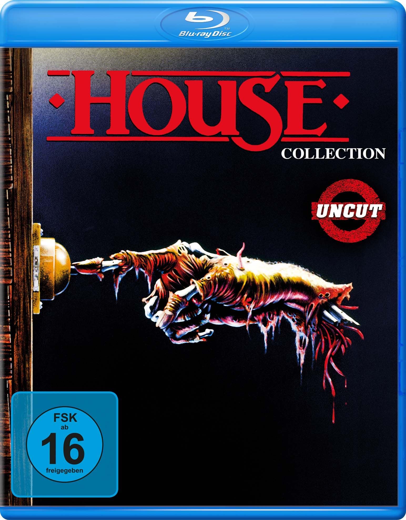House Collection - Teil 1-4 (Uncut) (Blu-ray)