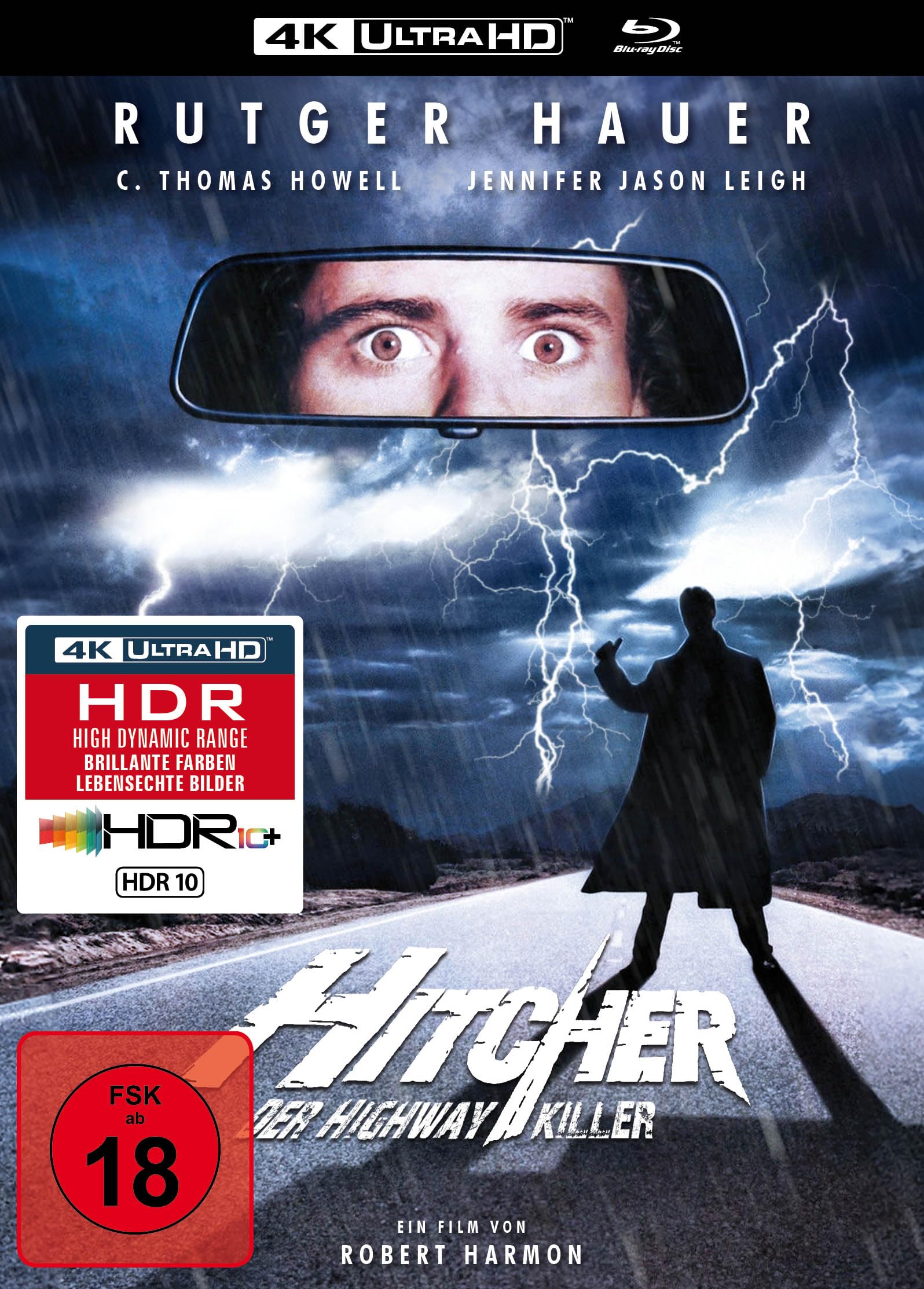 Hitcher der Highway Killer - 2-Disc Limited Collector's Edition Mediabook (4K Ultra HD + Blu-ray) (Fernsehjuwelen) (4K Ultra HD)