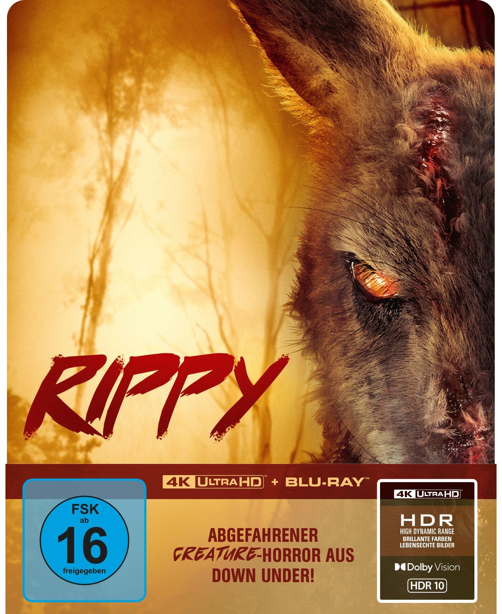 Rippy - Das Killerk&auml;nguru - 2-Disc Limited Collector's SteelBook (UHD-Blu-ray + Blu-ray) (Blu-ray)