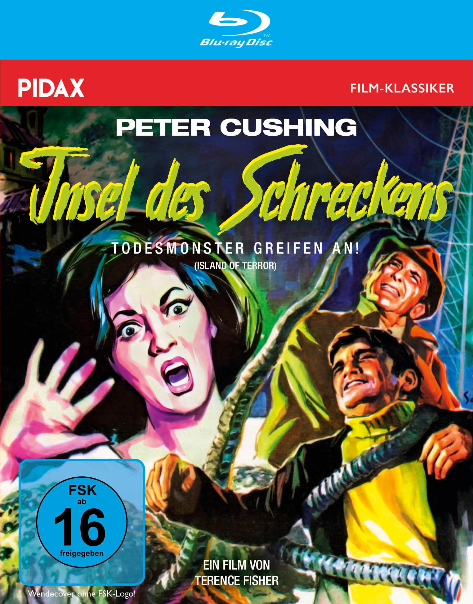 Insel des Schreckens (Island of Terror) / Grusel-Schocker mit Starbesetzung (Pidax Film-Klassiker) (Blu-ray)
