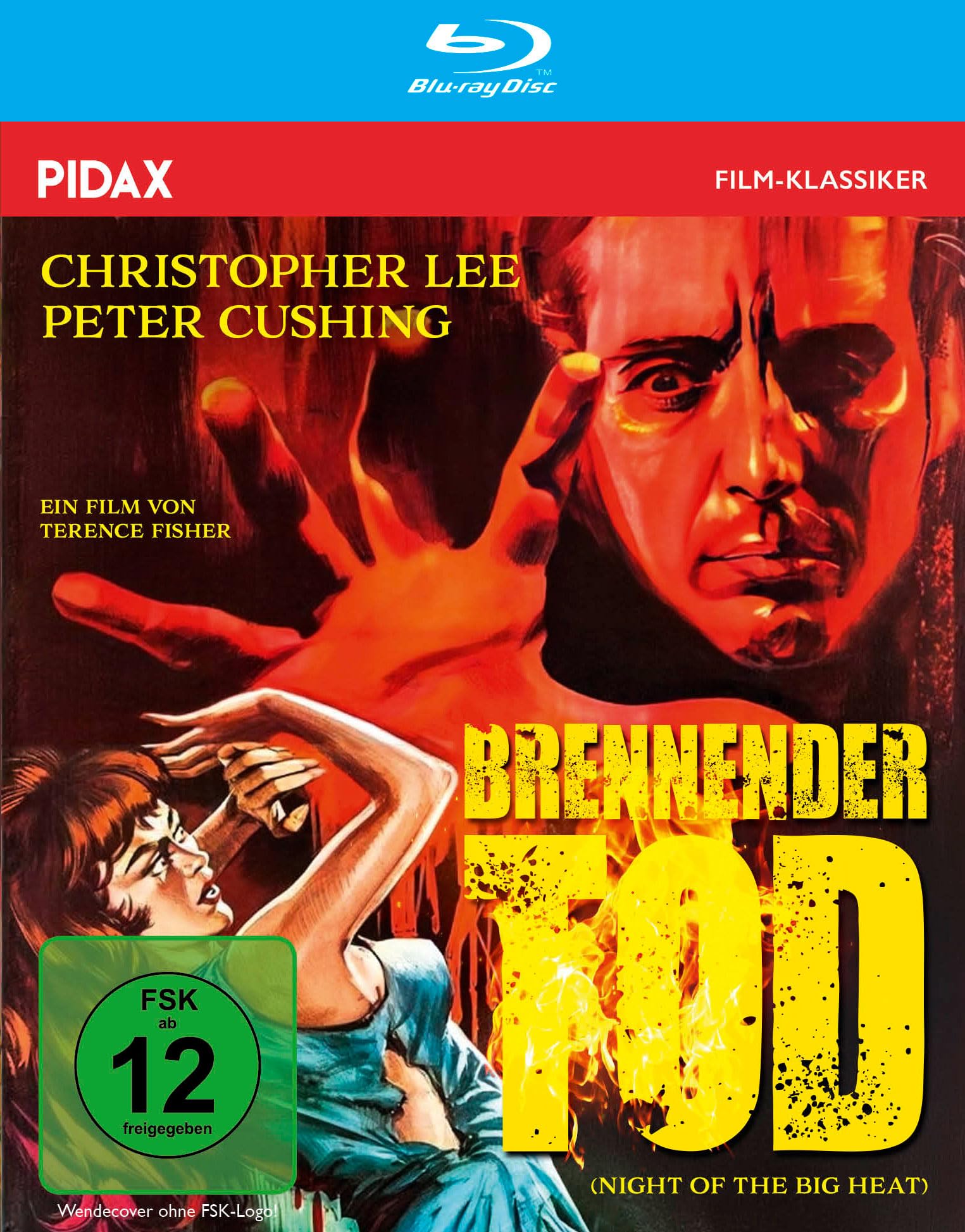 Brennender Tod (Night of the Big Heat) / Science-Fiction-Horror mit Christopher Lee und Peter Cushing (Pidax Film-Klassiker) (Blu-ray)
