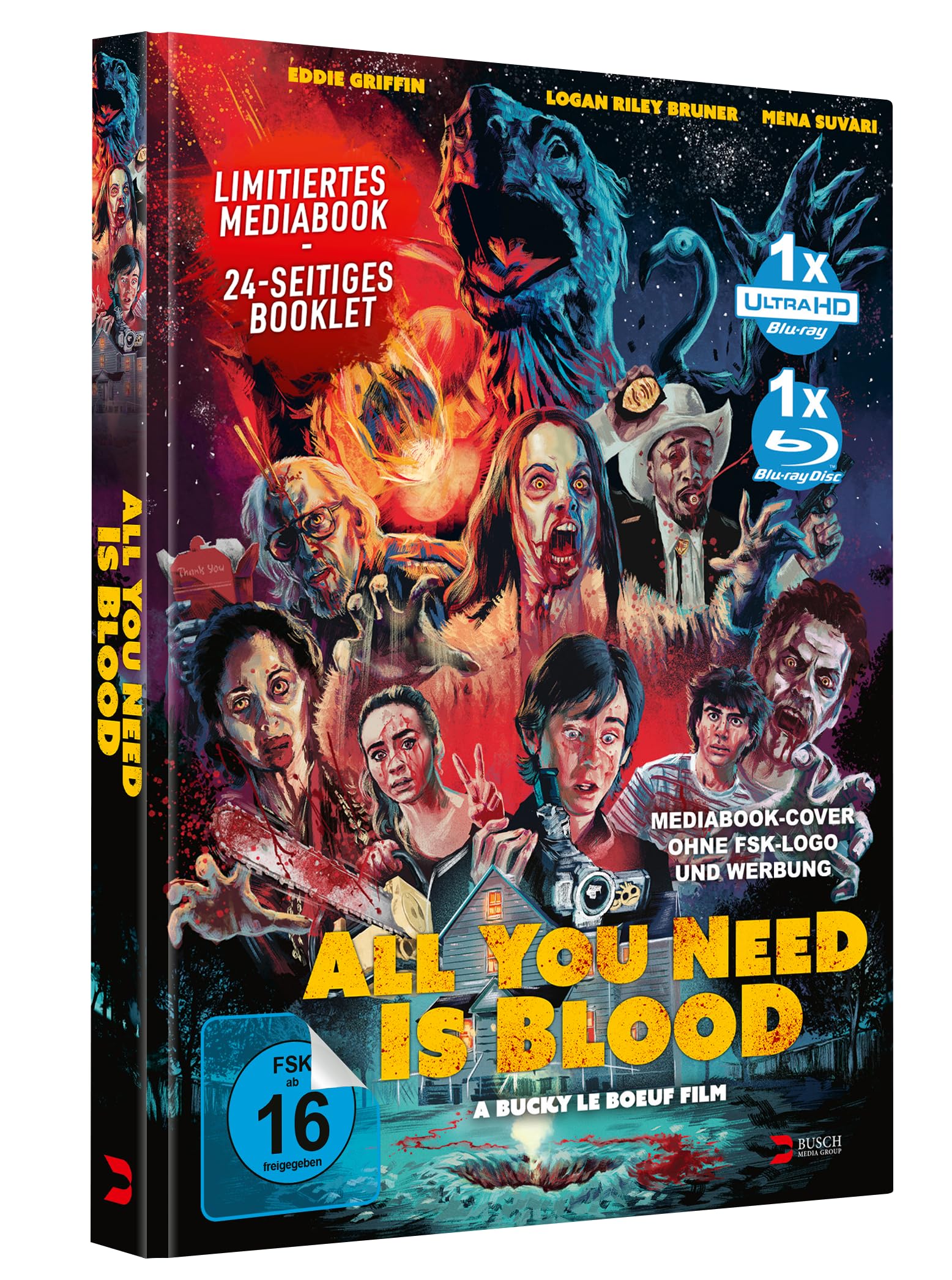 All You Need Is Blood - UHD 2-Disc Limited Edition Mediabook (4K Ultra HD + Blu-ray) (4K Ultra HD)