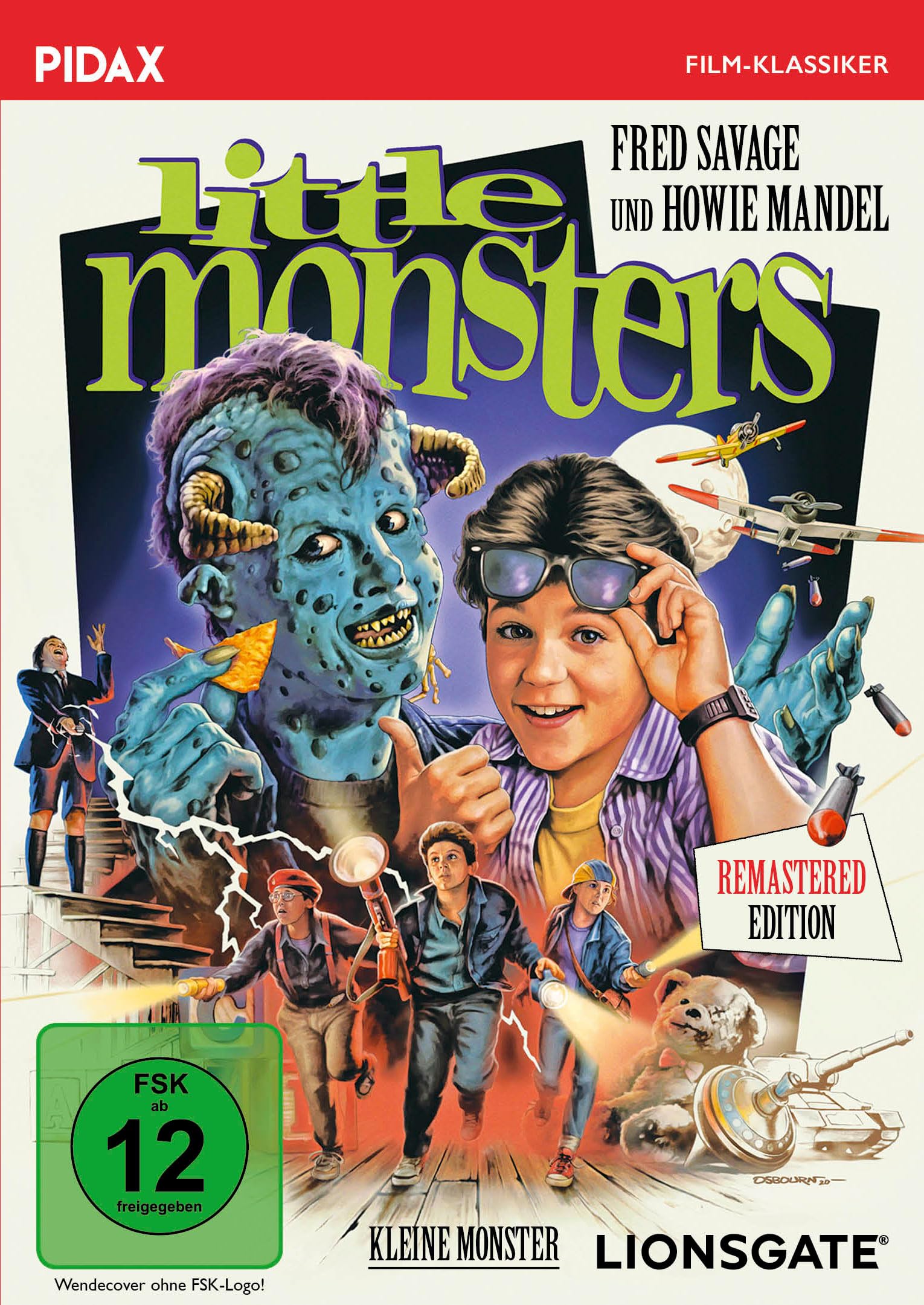 Little Monsters - Kleine Monster - Remastered Edition / Kult-Horrorkom&ouml;die mit Fred Savage (bekannt aus der Kultserie &bdquo;Wunderbare Jahre&ldquo;) (Pidax (DVD)