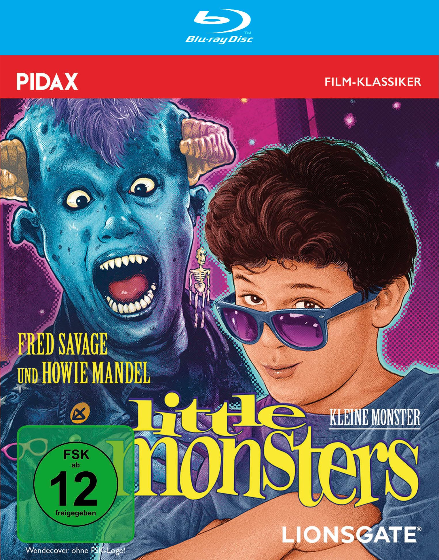 Little Monsters - Kleine Monster - Remastered Edition / Kult-Horrorkom&ouml;die mit Fred Savage (bekannt aus der Kultserie &bdquo;Wunderbare Jahre&ldquo;) (P (Blu-ray)