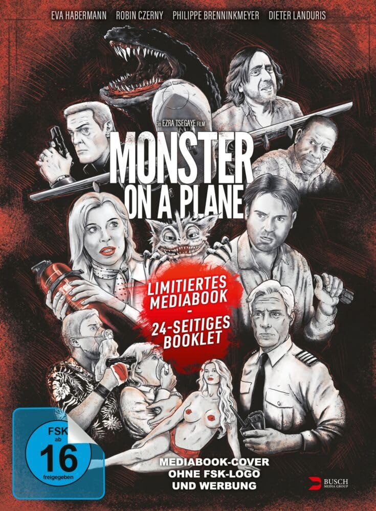 Monster on a Plane Mediabook - Cover B Bonus (Blu-ray)