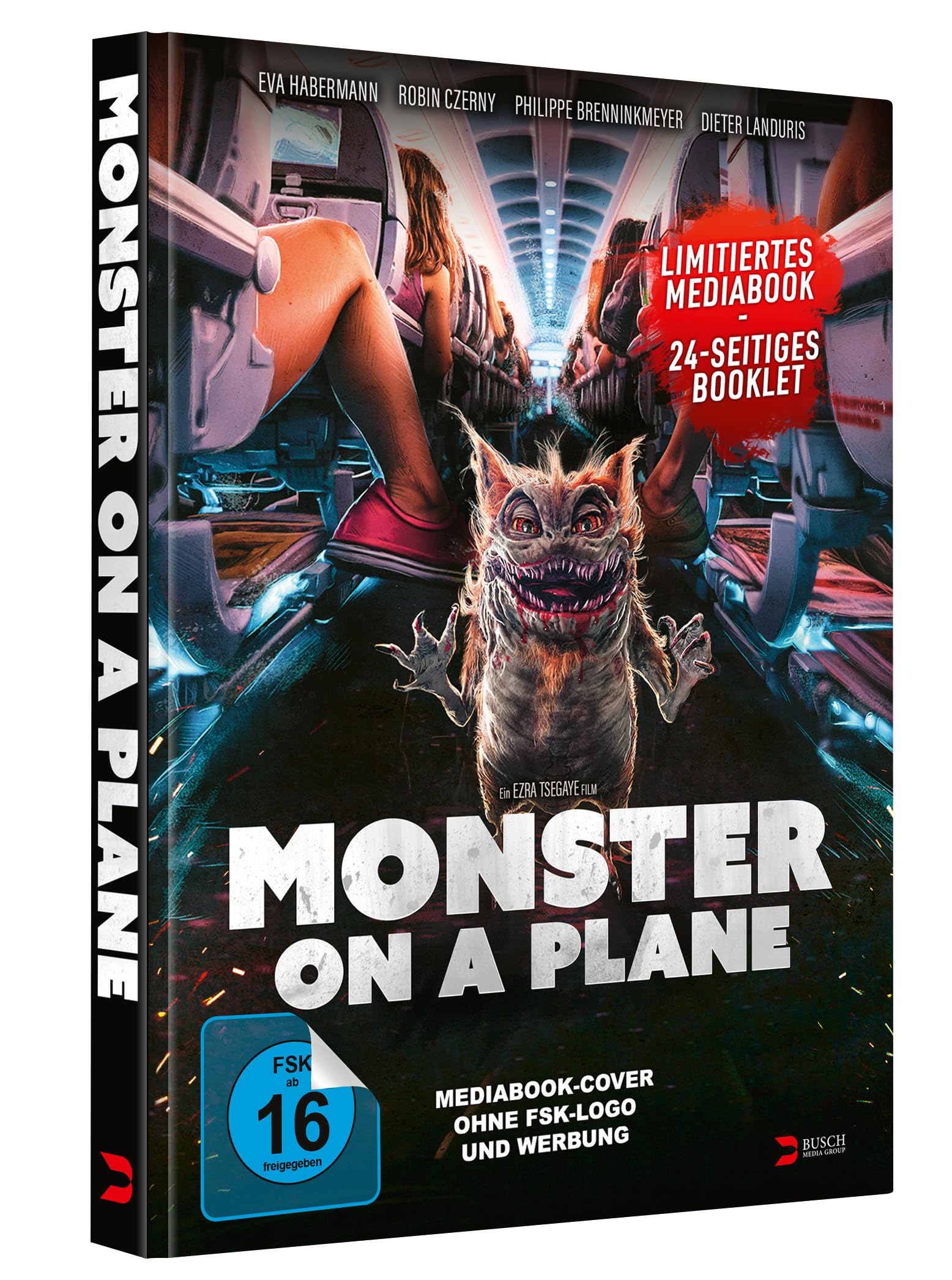 Monster on a Plane Mediabook - Cover C Bonus (Blu-ray)