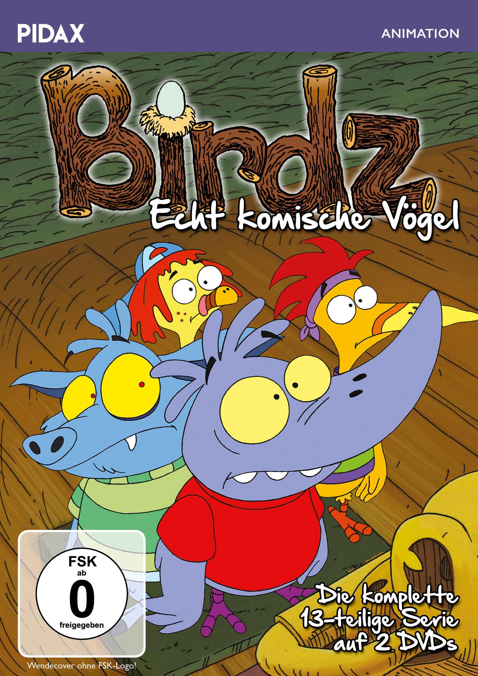 Birdz - Echt komische V&ouml;gel / Die komplette 13-teilige Kultserie (Pidax Animation) (DVD)