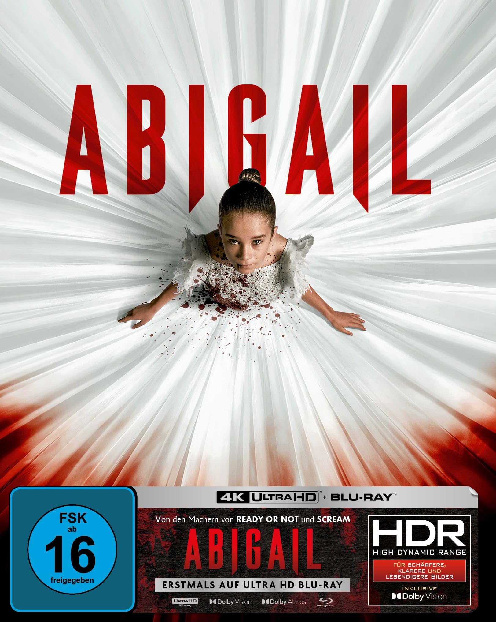 Abigail   Special Edition mit Full Slip (4K UHD Blu-ray + Blu-ray Disc) (4K Ultra HD)