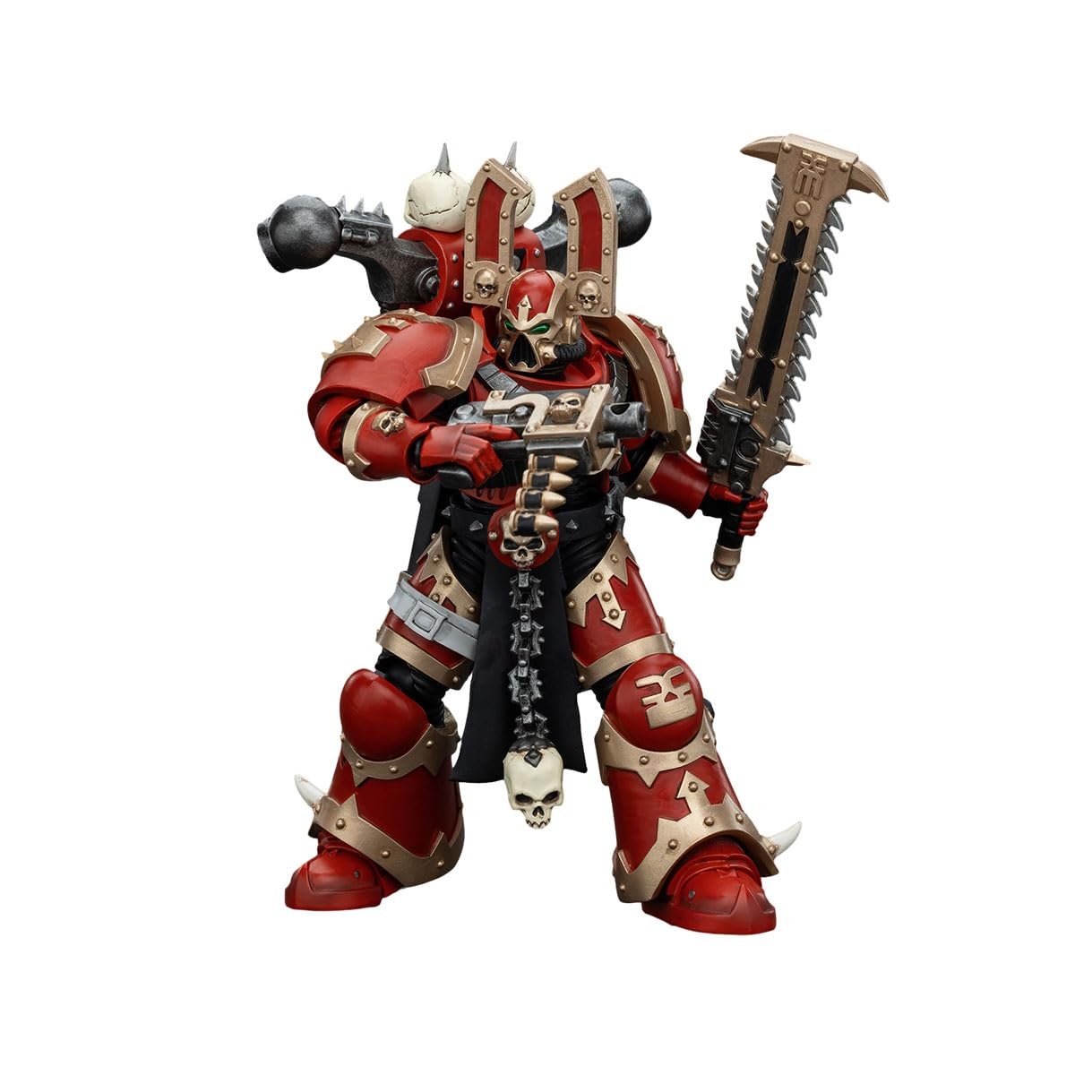 Photos - Action Figures / Transformers Joy Toy JoyToy Warhammer 40k: World Eaters Khorne Berzerker 6 Actionfigur im Maßstab 1:18 JT00621
