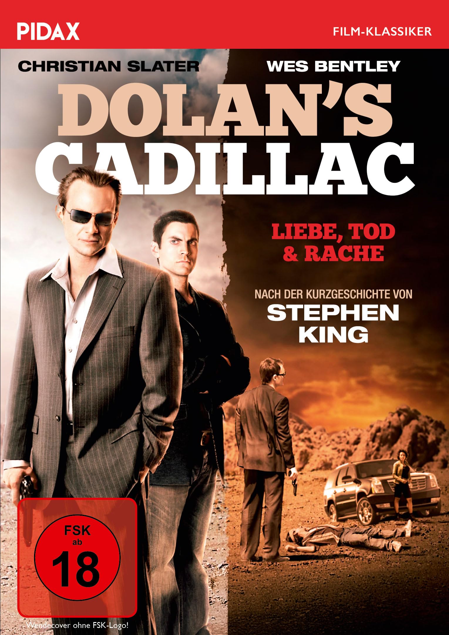 Stephen King: Dolan's Cadillac / Blutige Stephen-King-Verfilmung mit Christian Slater und &bdquo;Yellowstone&ldquo;-Star Wes Bentley (Pidax Film-Klassiker) (DVD)