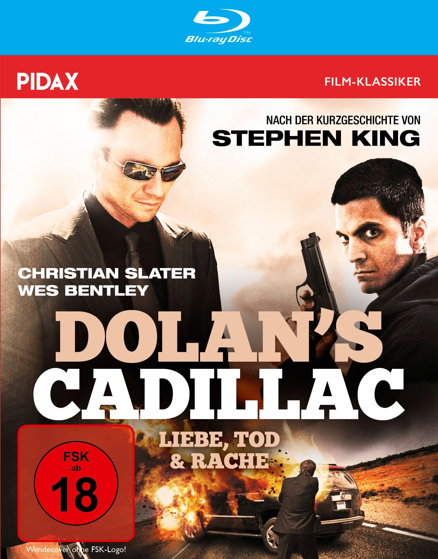Stephen King: Dolan's Cadillac / Blutige Stephen-King-Verfilmung mit Christian Slater und &bdquo;Yellowstone&ldquo;-Star Wes Bentley (Pidax Film-Klassik (Blu-ray)