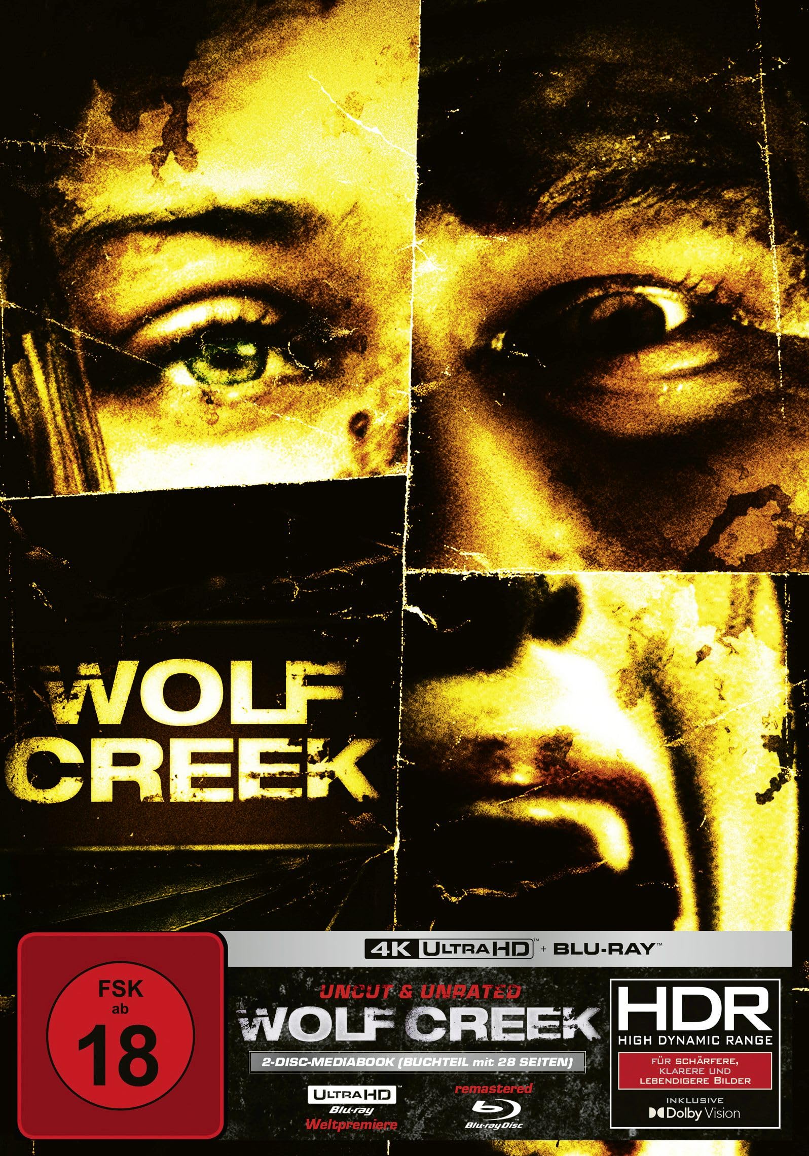Wolf Creek   2-Disc Mediabook B (4K Ultra HD Blu-ray + Blu-ray) (4K Ultra HD)