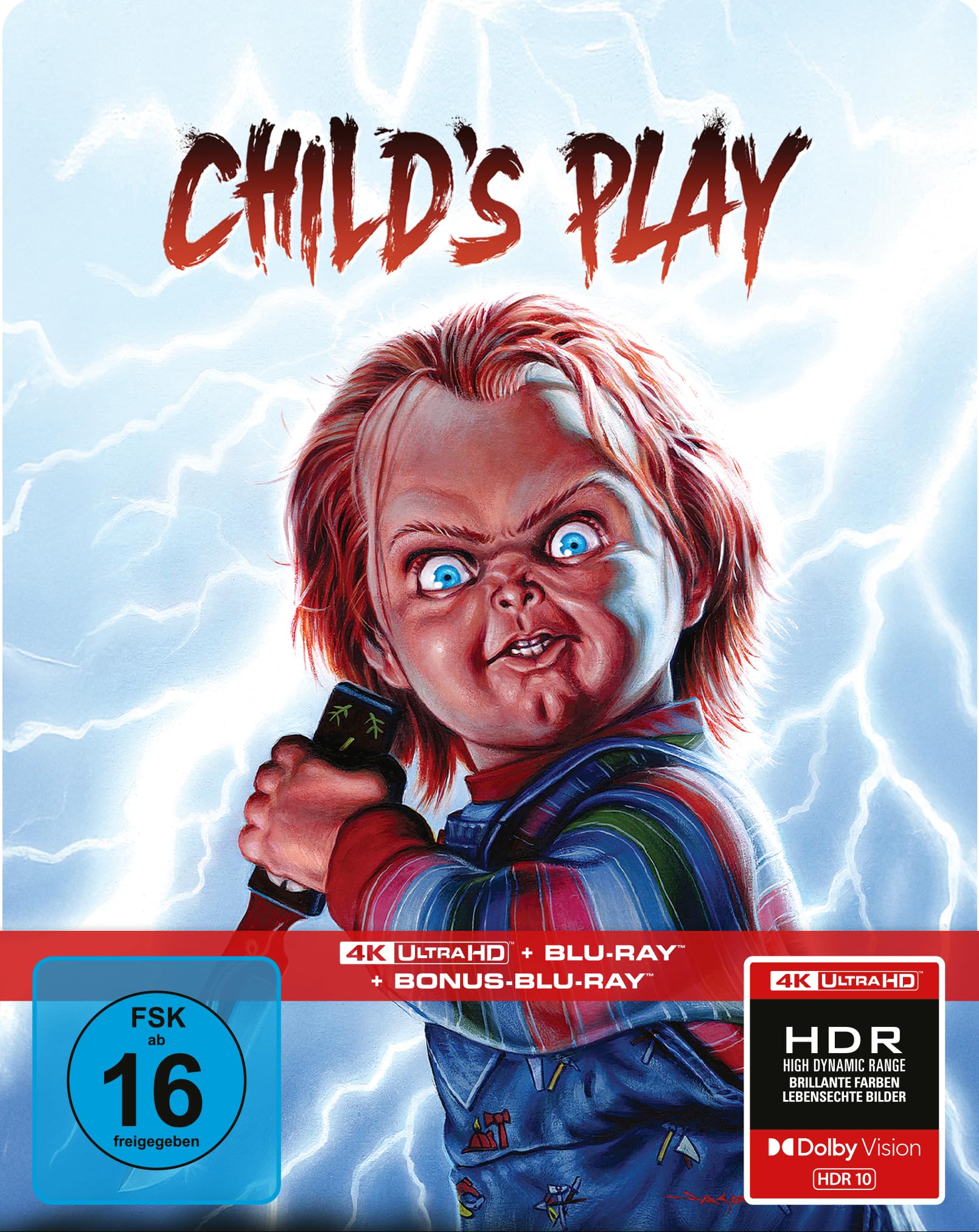 Chucky &ndash; Die M&ouml;rderpuppe - Limitiertes SteelBook (4K Ultra HD+ Blu-ray+ Bonus-Blu-ray) (4K Ultra HD)