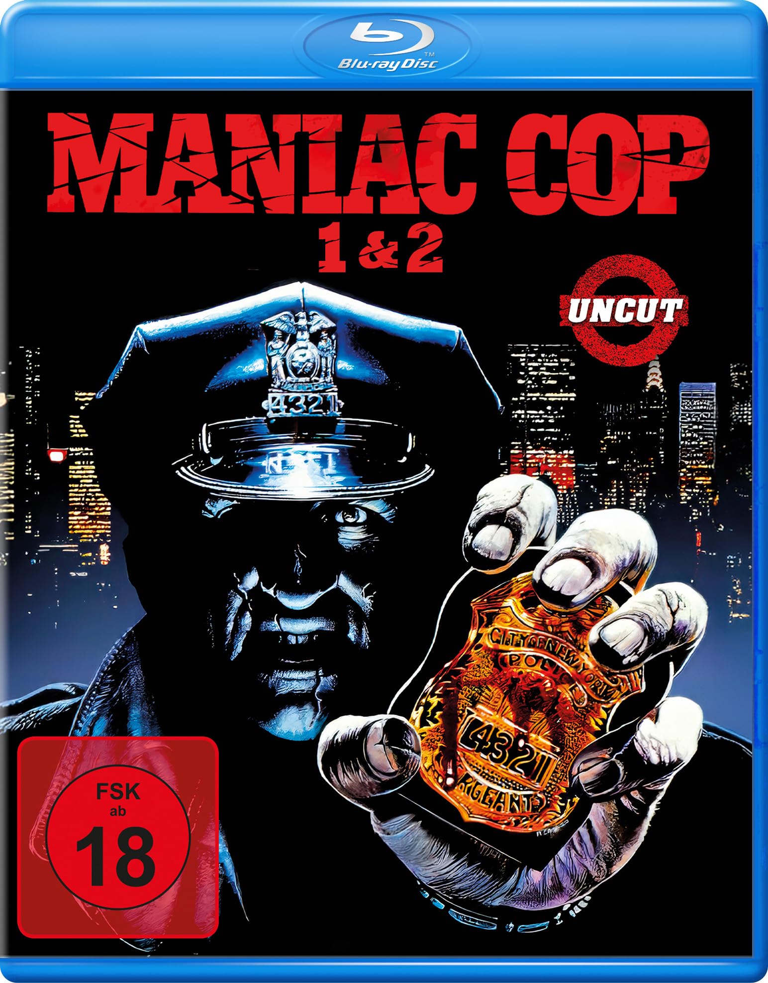 Maniac Cop 1 & 2 (uncut) (Blu-ray)