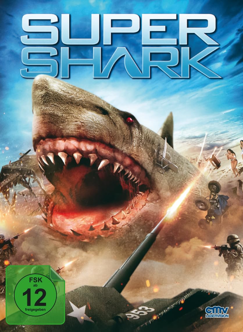 Supershark - Mediabook - Cover B - Limited Edition (Blu-ray+DVD) (Blu-ray)