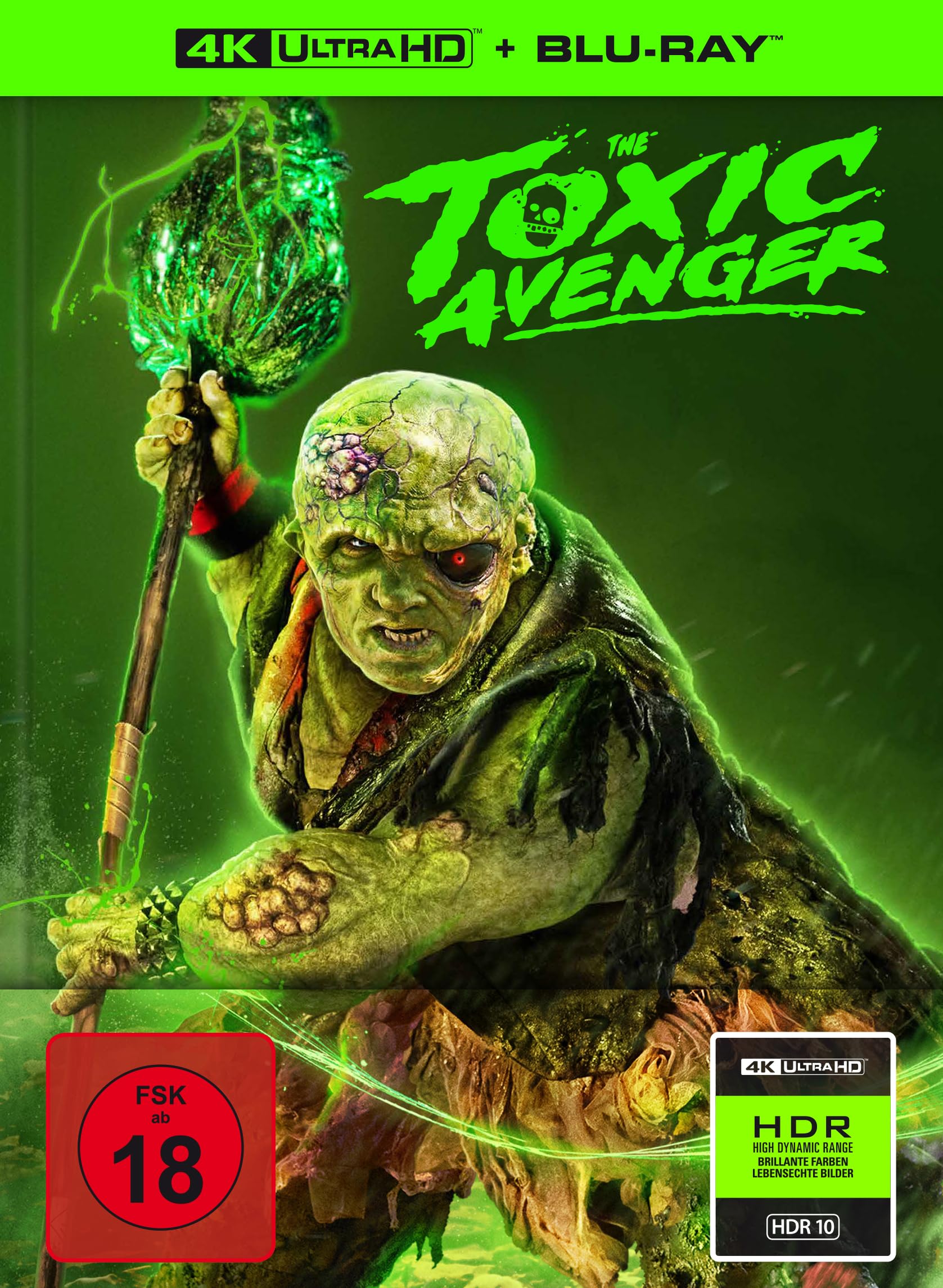 The Toxic Avenger - Limitiertes Mediabook (4K Ultra HD + Blu-ray) (4K Ultra HD)