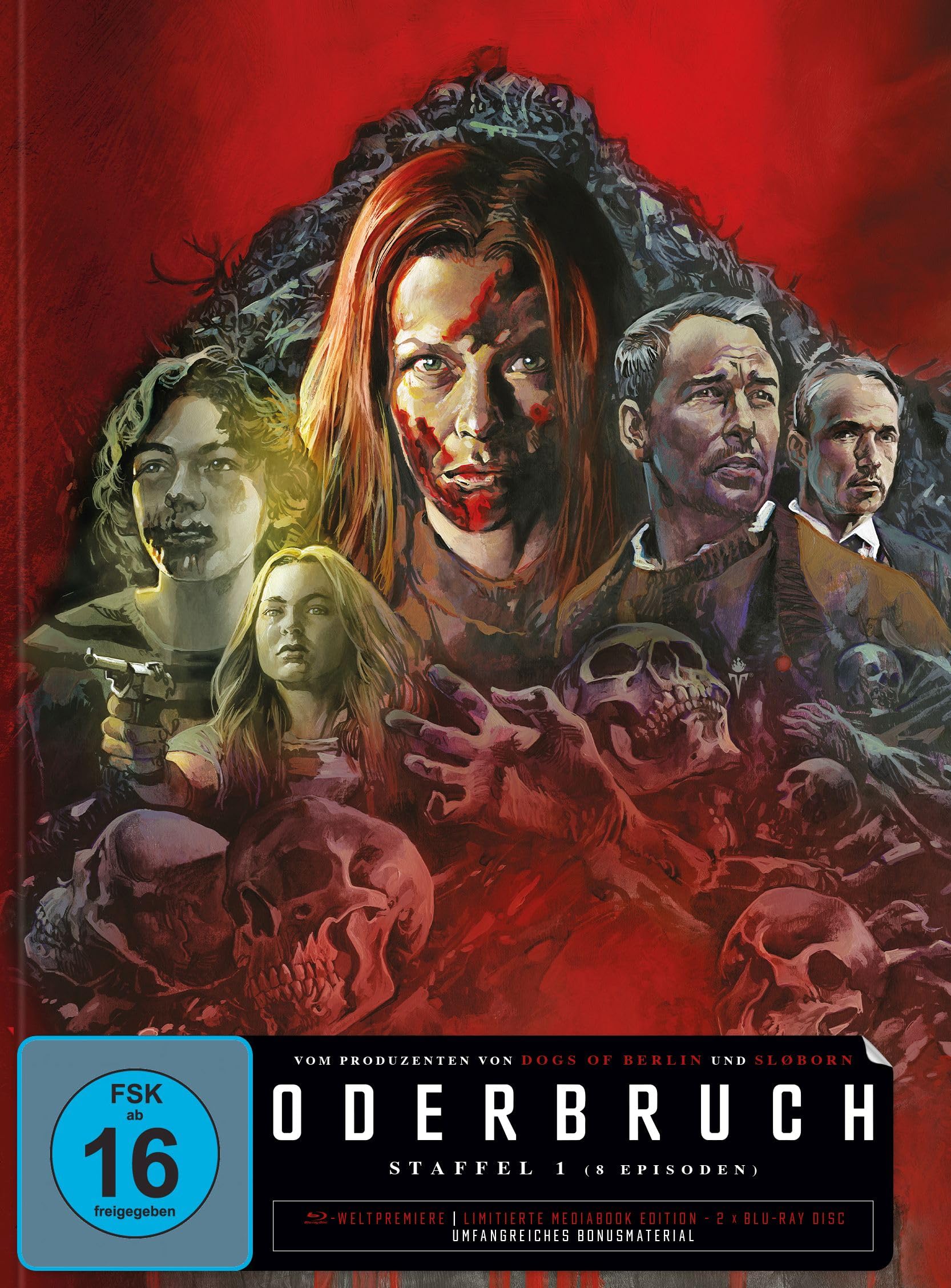 Oderbruch - Staffel 1   Mediabook - Cover A (444 St&uuml;ck) (Blu-ray)