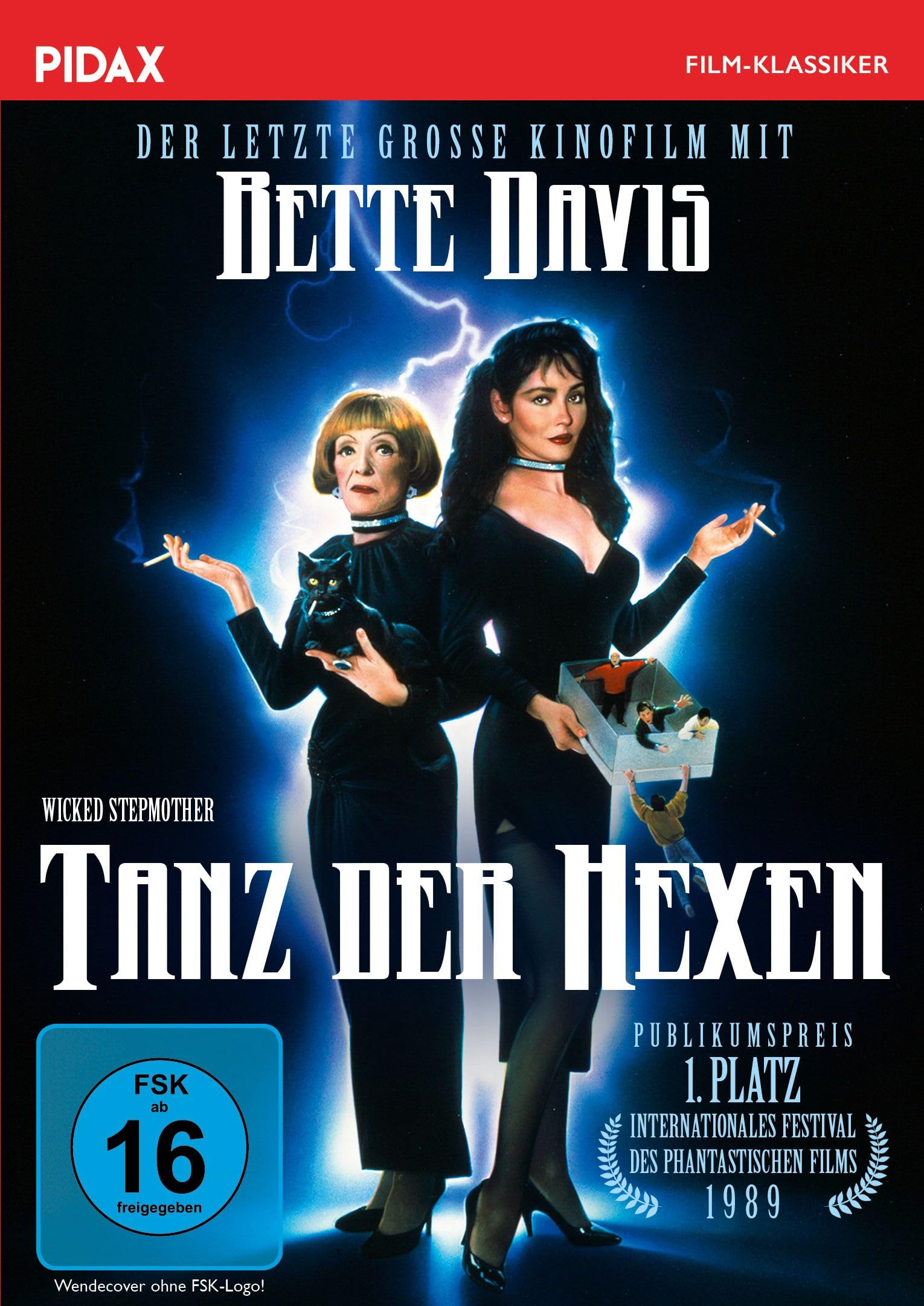 Tanz der Hexen (Wicked Stepmother) Preisgekr&ouml;nte Horrorkom&ouml;die mit Hollywood-Ikone Bette Davis in ihrem letzten Kinofilm (Pidax Film-Klassiker)
