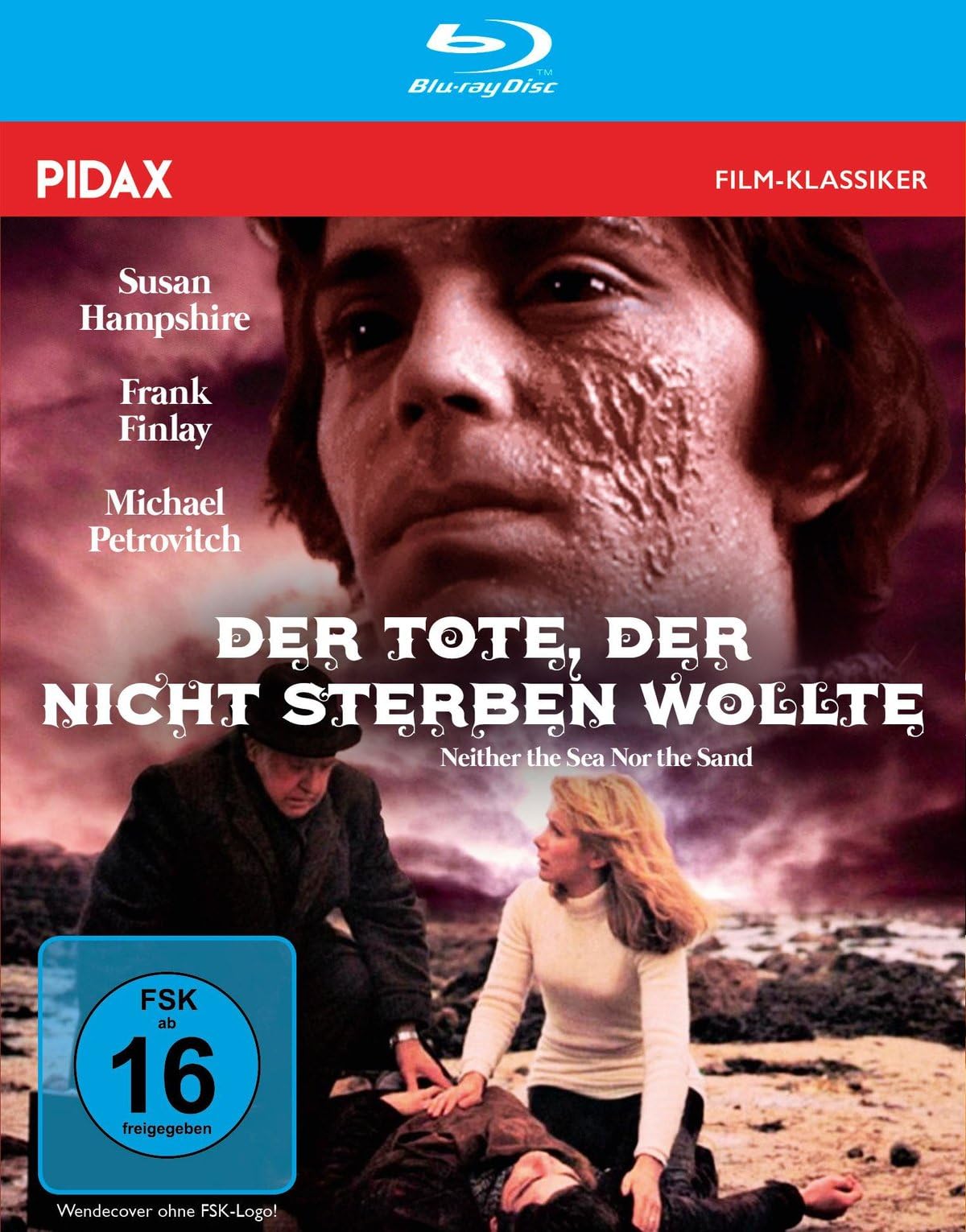 Der Tote der nicht sterben wollte (Neither the Sea nor the Sand) / Atmosph&auml;rischer Mystery-Kult nach dem Roman von Gordon Honeycombe (Pidax (Blu-ray)