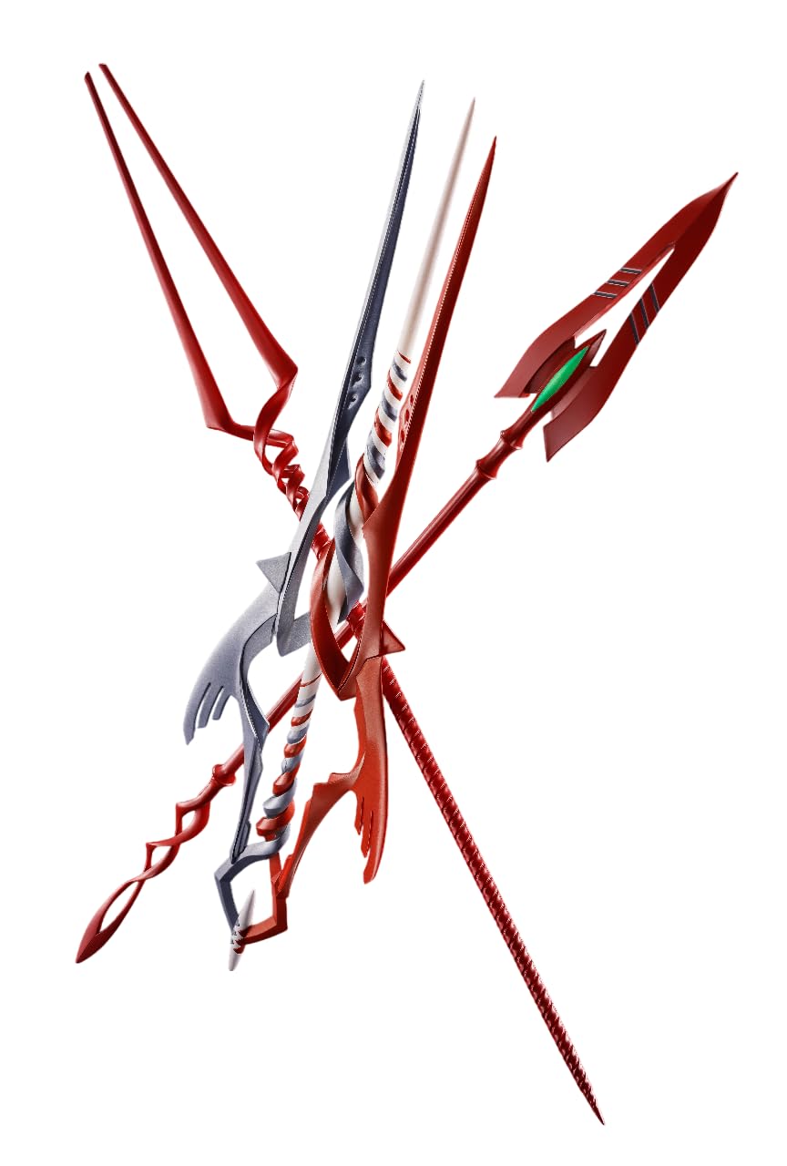 Photos - Action Figures / Transformers TAMASHII NATIONS Evangelion – 3 Speer-Set für Evangelion 30. mit The Spear Another Color Metal Build Actionfigur 3 Speere Se