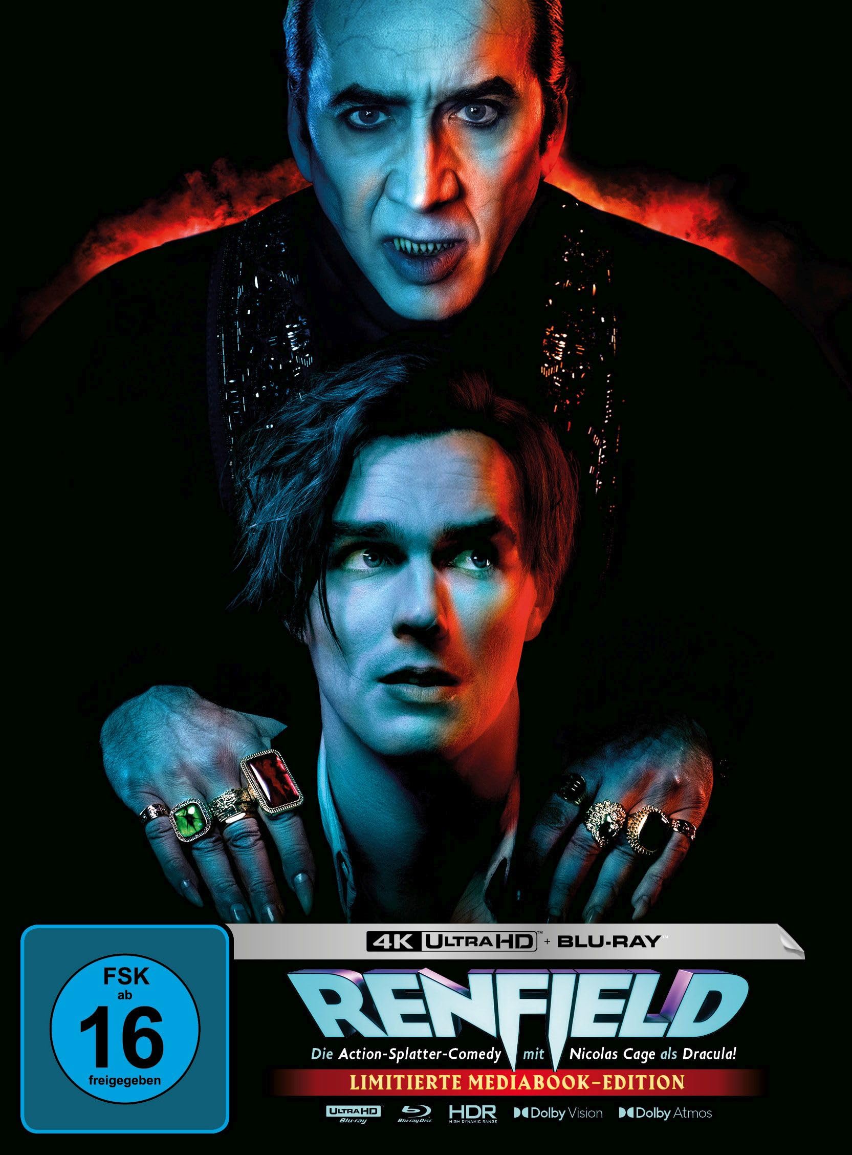 Renfield - Limitierte Mediabook-Edition auf 666 St&uuml;ck - Cover A (4K Ultra HD (4K Ultra HD)