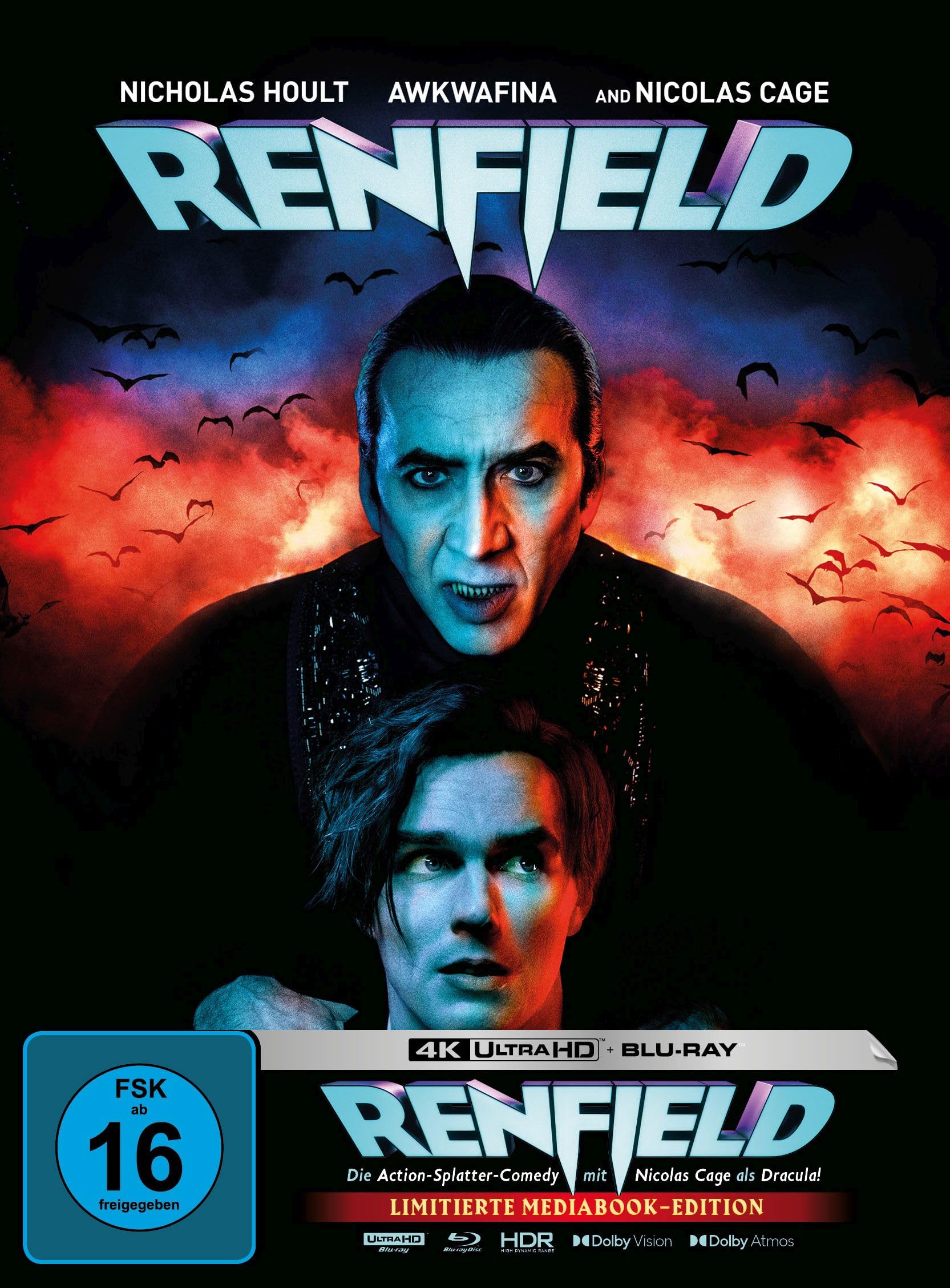 Renfield - Limitierte Mediabook-Edition auf 666 St&uuml;ck - Cover B (4K Ultra HD (4K Ultra HD)
