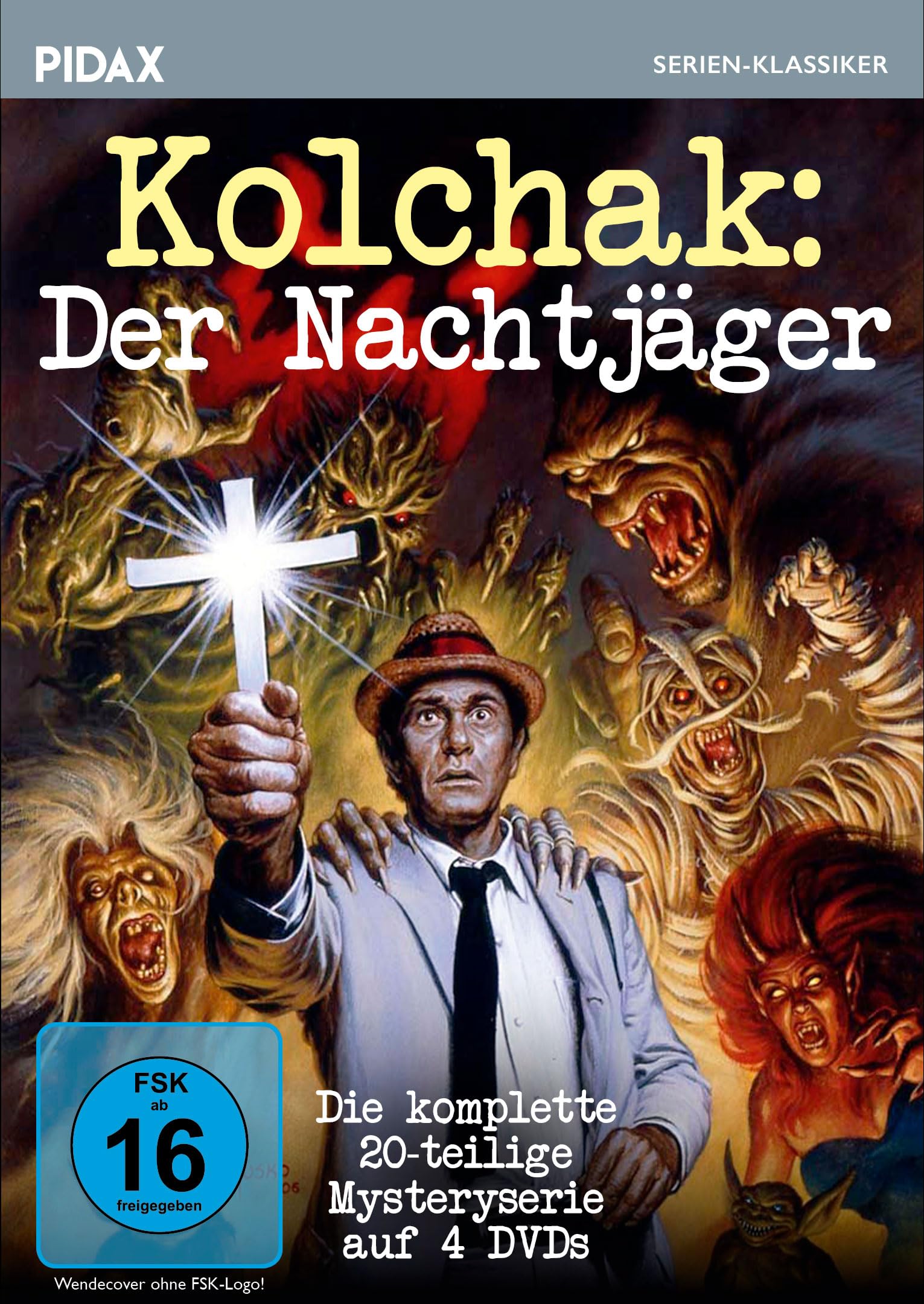 Kolchak: Der Nachtj&auml;ger (The Night Stalker) / Die komplette 20-teilige Mysteryserie &ndash; die Vorlage f&uuml;r den Kultklassiker Akte X (Pidax Serien-Kla (DVD)
