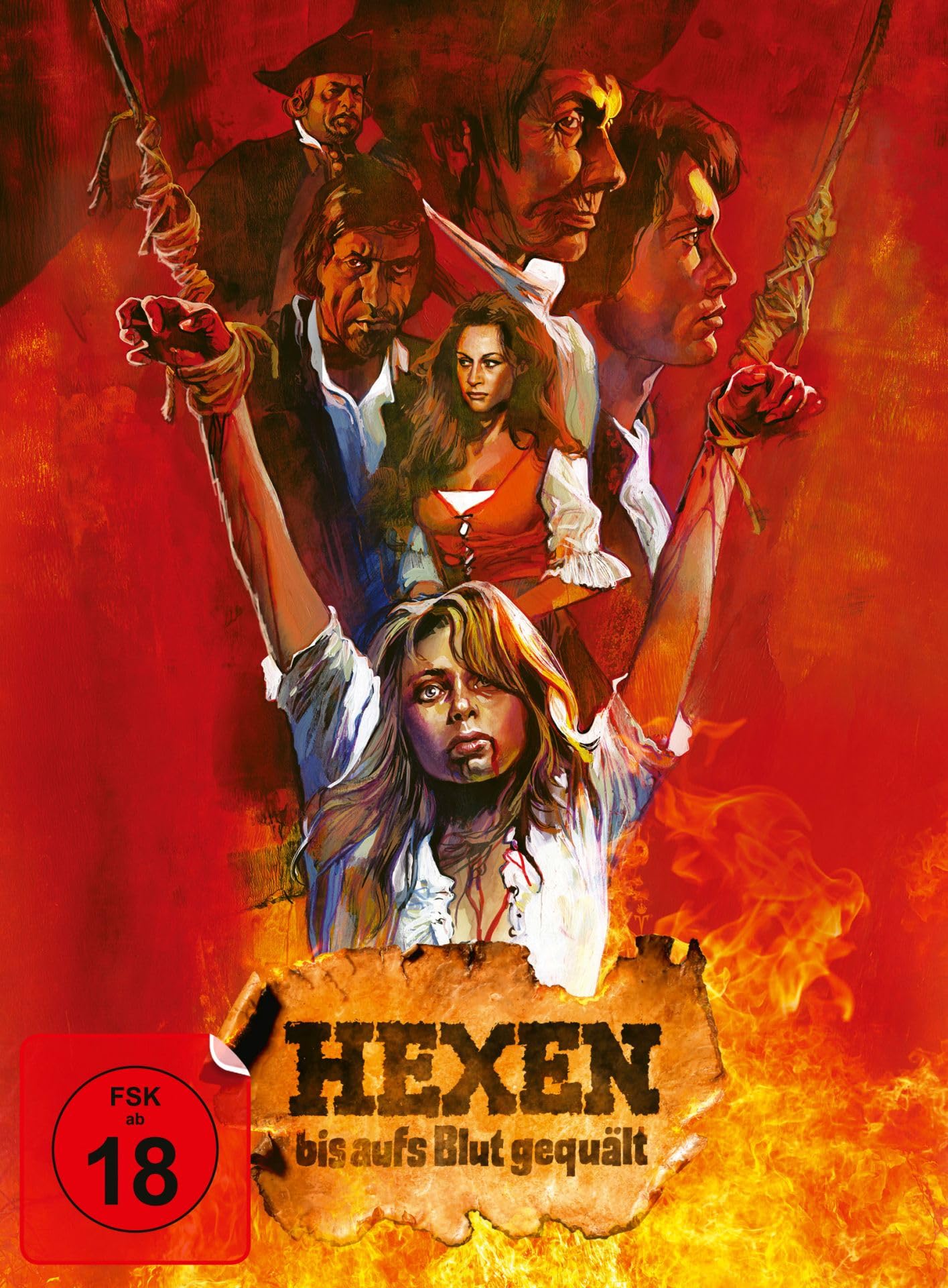 Hexen bis aufs Blut gequ&auml;lt (Mark of the Devil)   Mediabook B (4K Ultra HD 3x (4K Ultra HD)