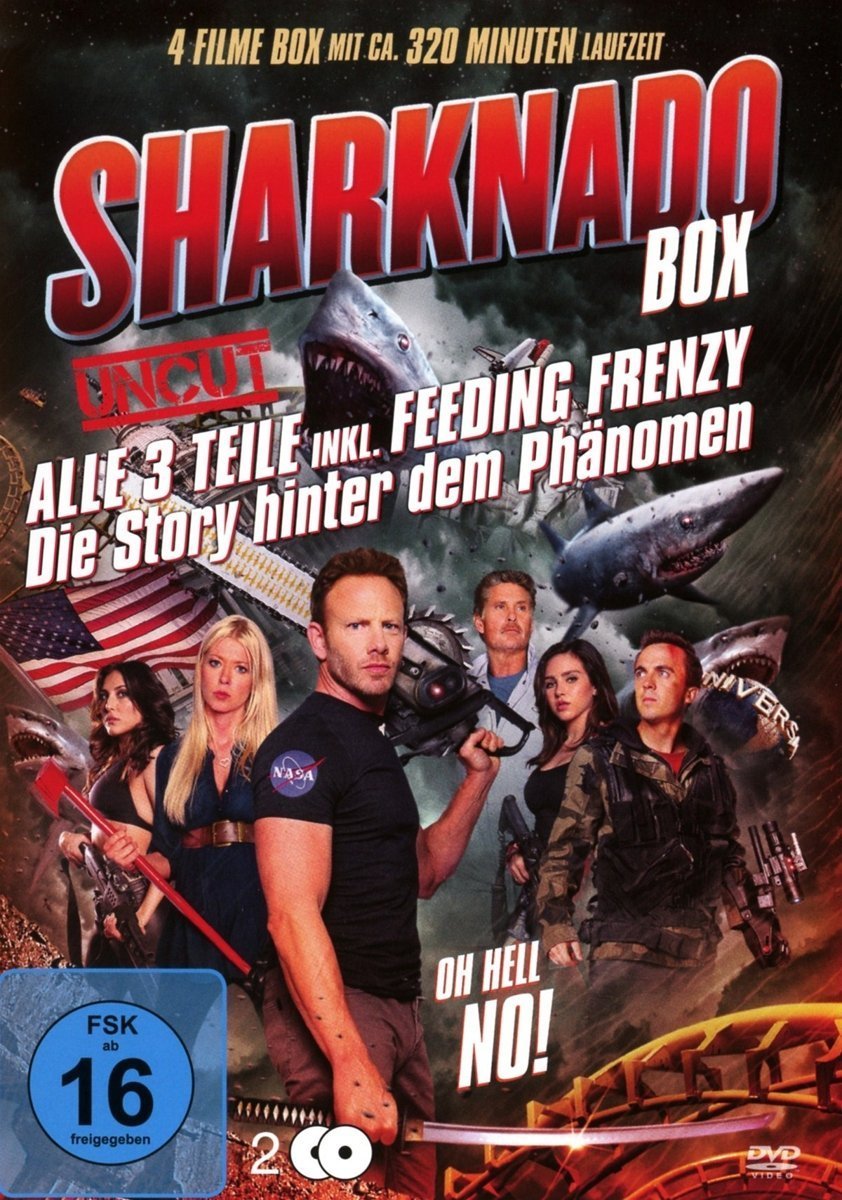 Sharknado 1-3 Deluxe-Box-Edition (2 DVDS) (DVD)