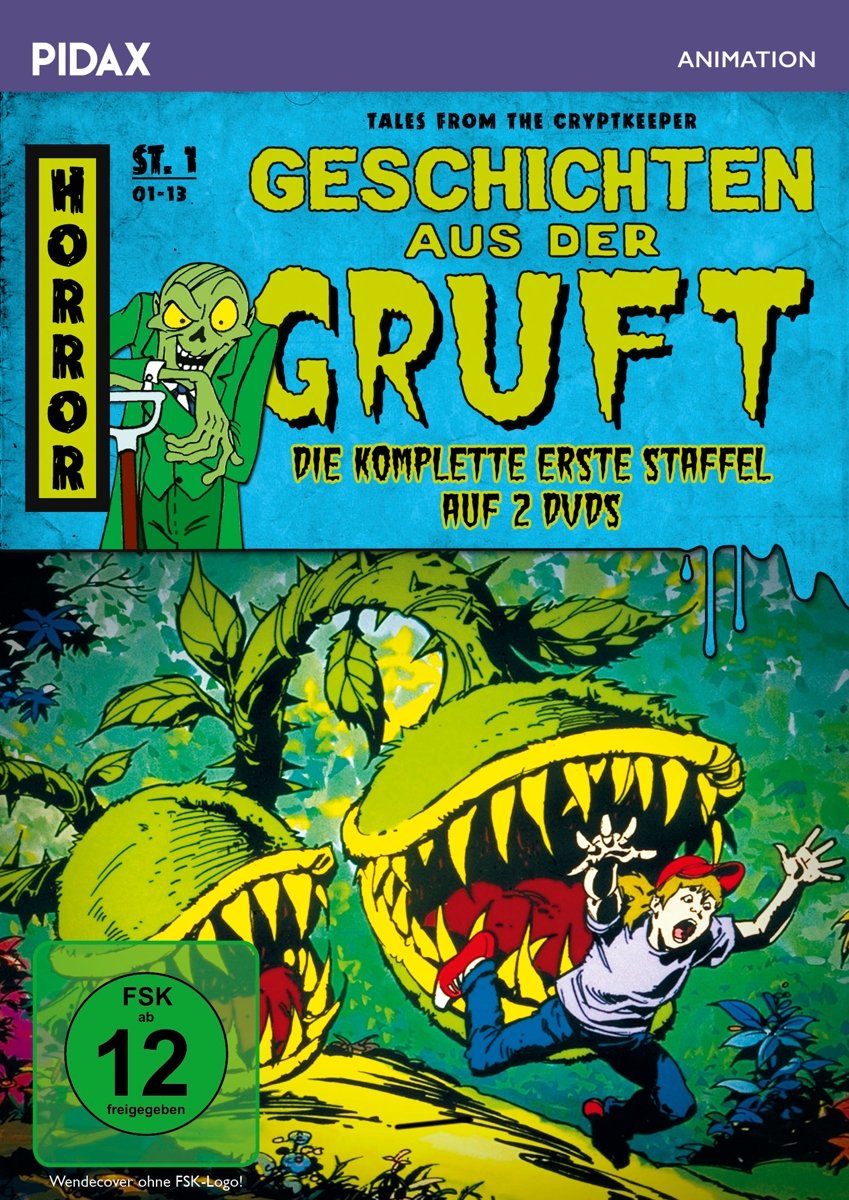 Geschichten aus der Gruft Staffel 1 (Tales from the Cryptkeeper) / Die ersten 13 Folgen der Grusel-Zeichentrickserie (Pidax Animation) (DVD)