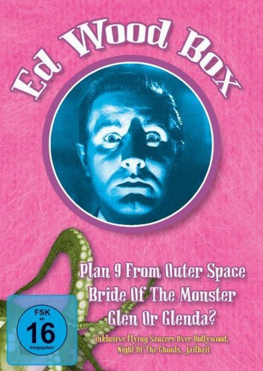 Ed Wood Box (Plan 9 from outer Space Glenn or Glenda? Bride of the Monster + Bonusmaterial)(OmU) (DVD)