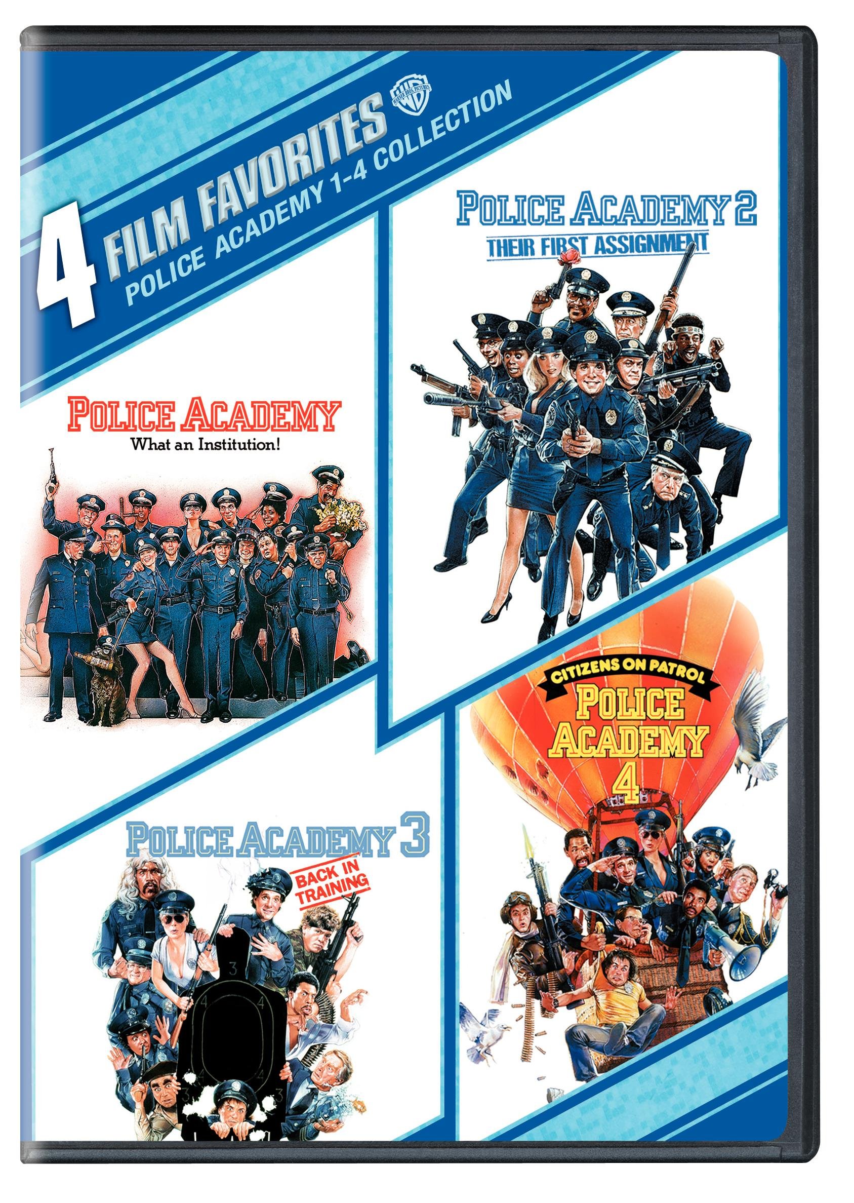 4 Film Favorites: Police Academy (Police Academy Police Academy 2 Police Academy 3 Police Academy 4) (DVD) 