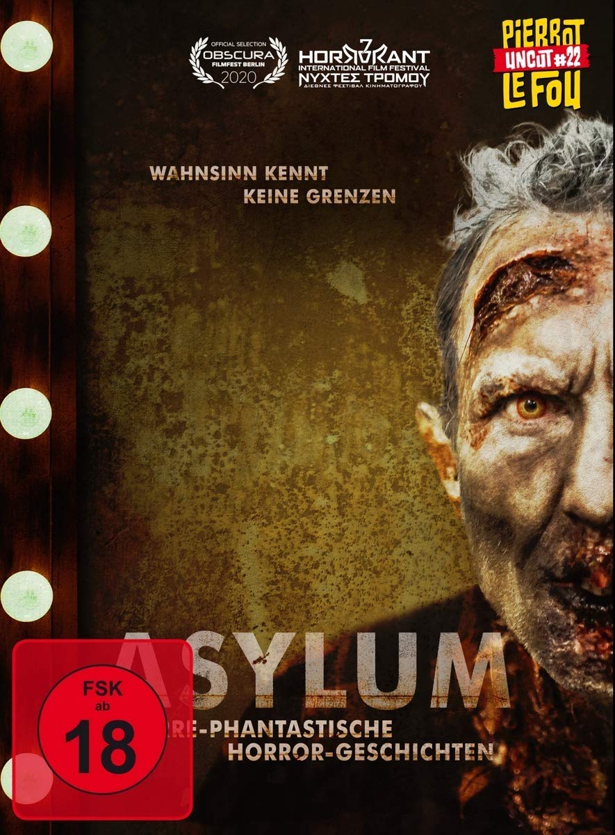 Asylum - Irre-phantastische Horror-Geschichten (Limited Edition Mediabook + DVD Cover B) (Blu-ray)