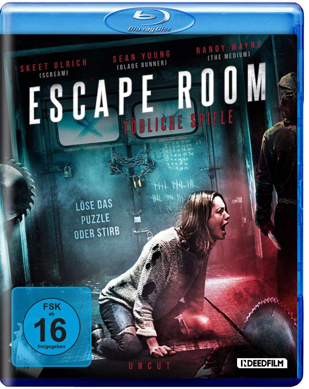Escape Room - T&ouml;dliche Spiele (Uncut) (Blu-ray)