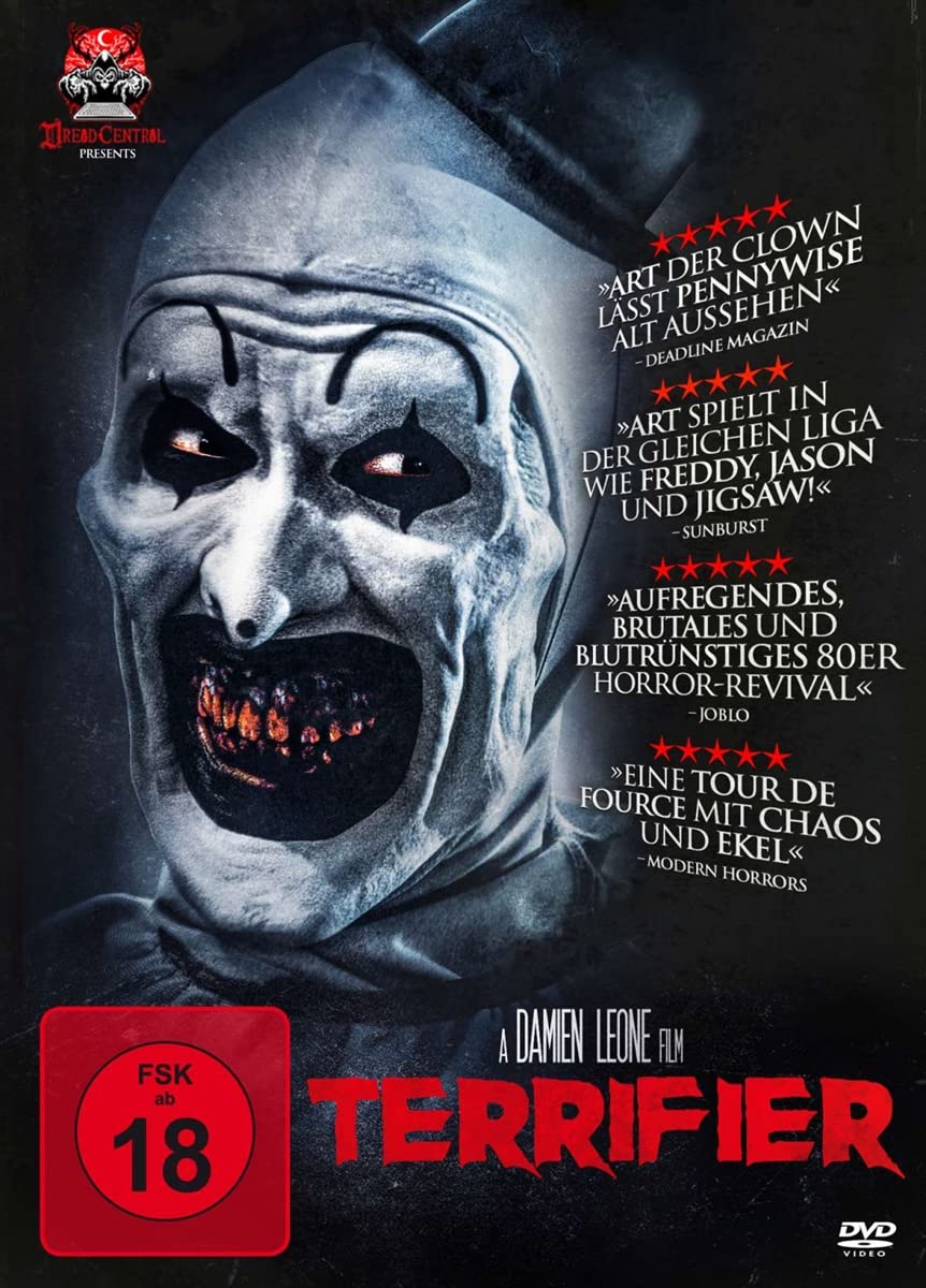 TERRIFIER (2016) Damien Leone Jenna Kanell (DVD)