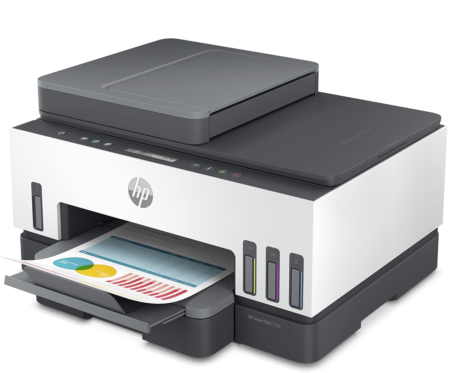 HP Smart Tank 7305 Multifunktionsdrucker (Drucker, Scanner, Kopierer, ADF, WLAN, - 第 6/6 張圖片