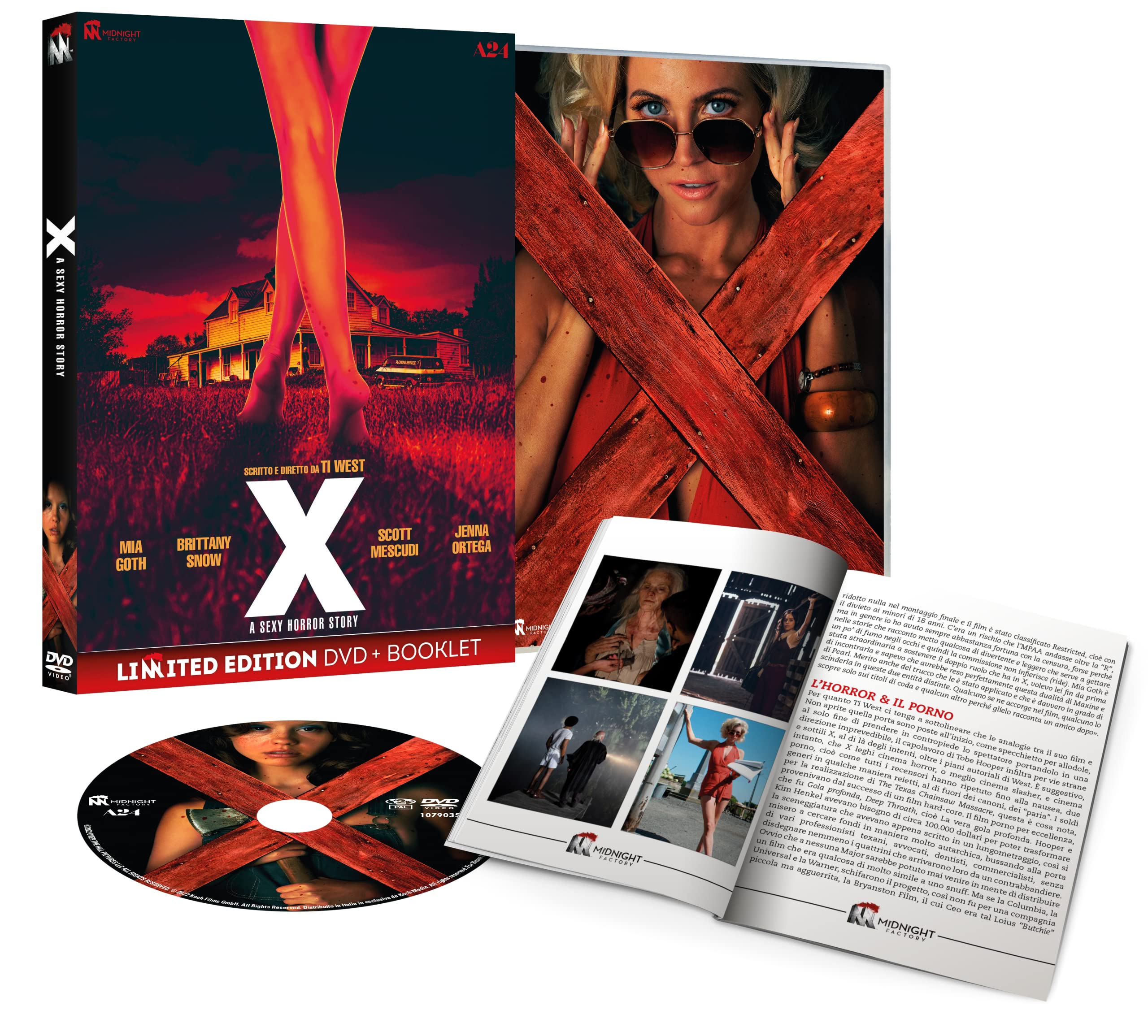 X - A Sexy Horror Story (DVD) (DVD)