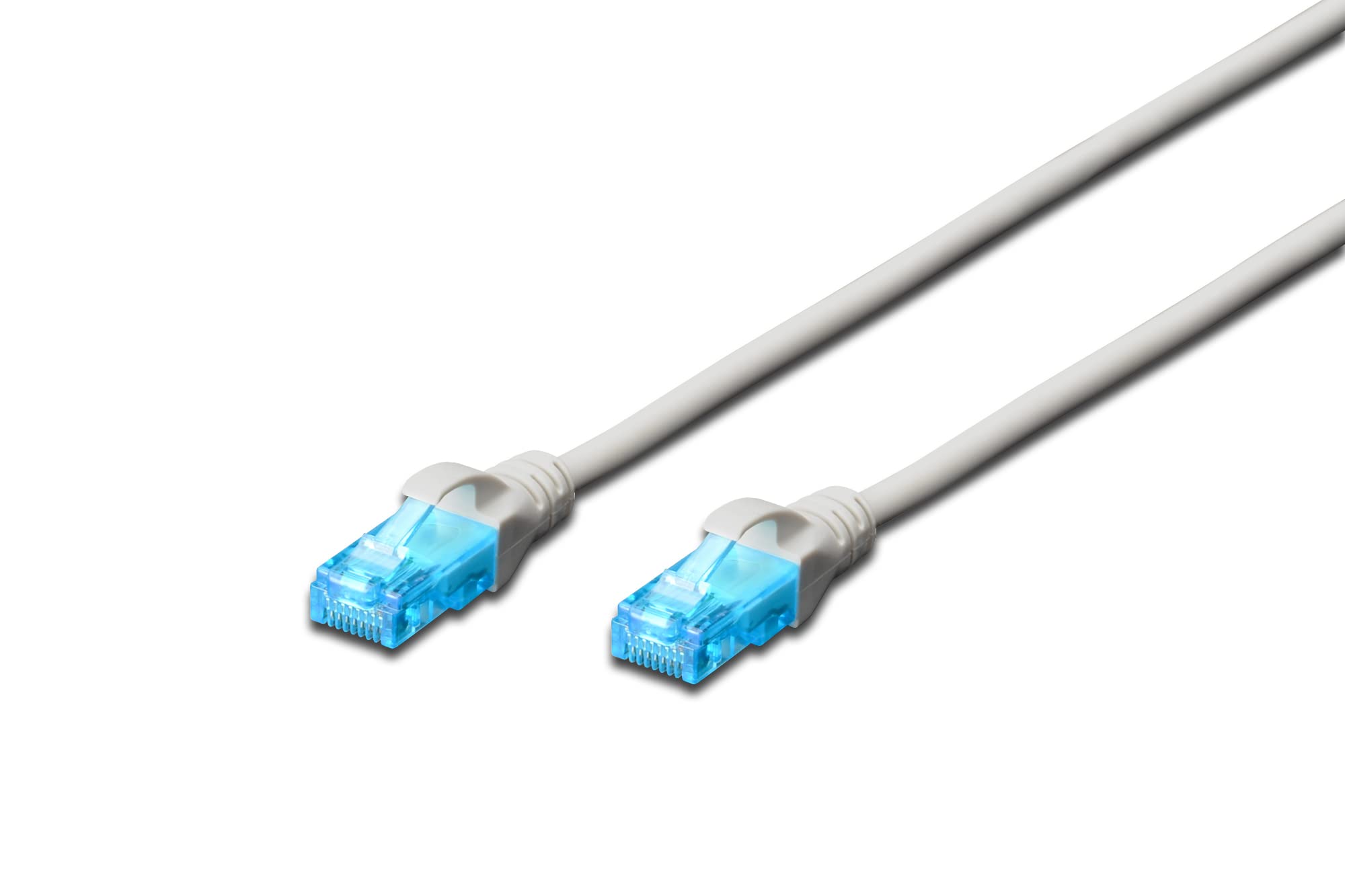Photos - Cable (video, audio, USB) Digitus CAT 5e U-UTP 1.5 m Network Cable 1.5 m Grey - Network Cables  ‎DK-1511-015 (1.5 m RJ-45 Grey)