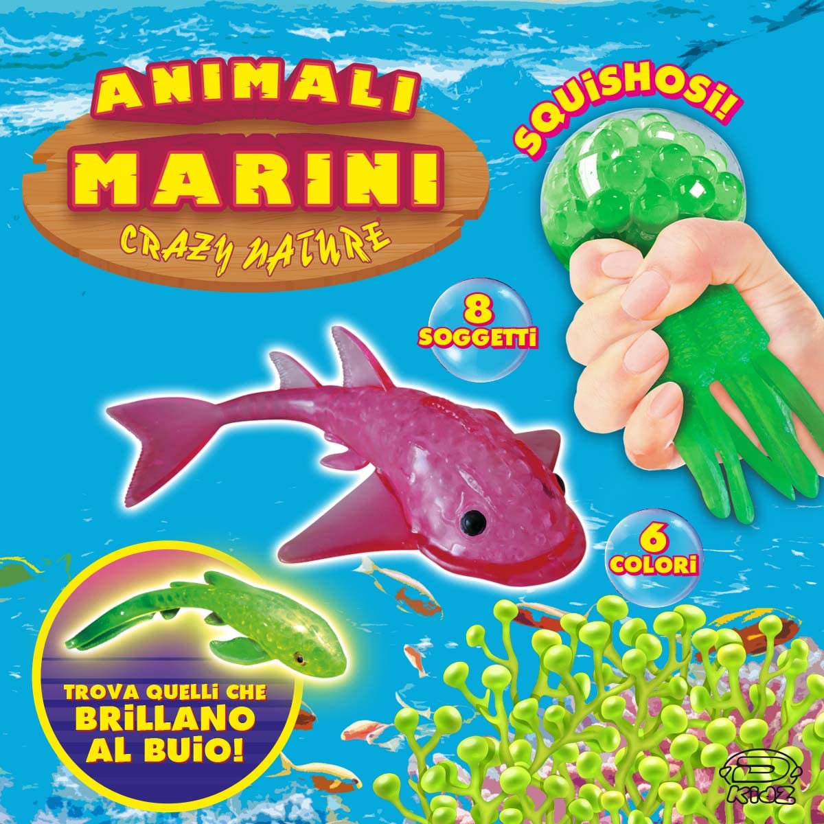 Морское животное D-KIDZ Crazy Nature В ассортименте Разноцветный DIM02267P 1990₽