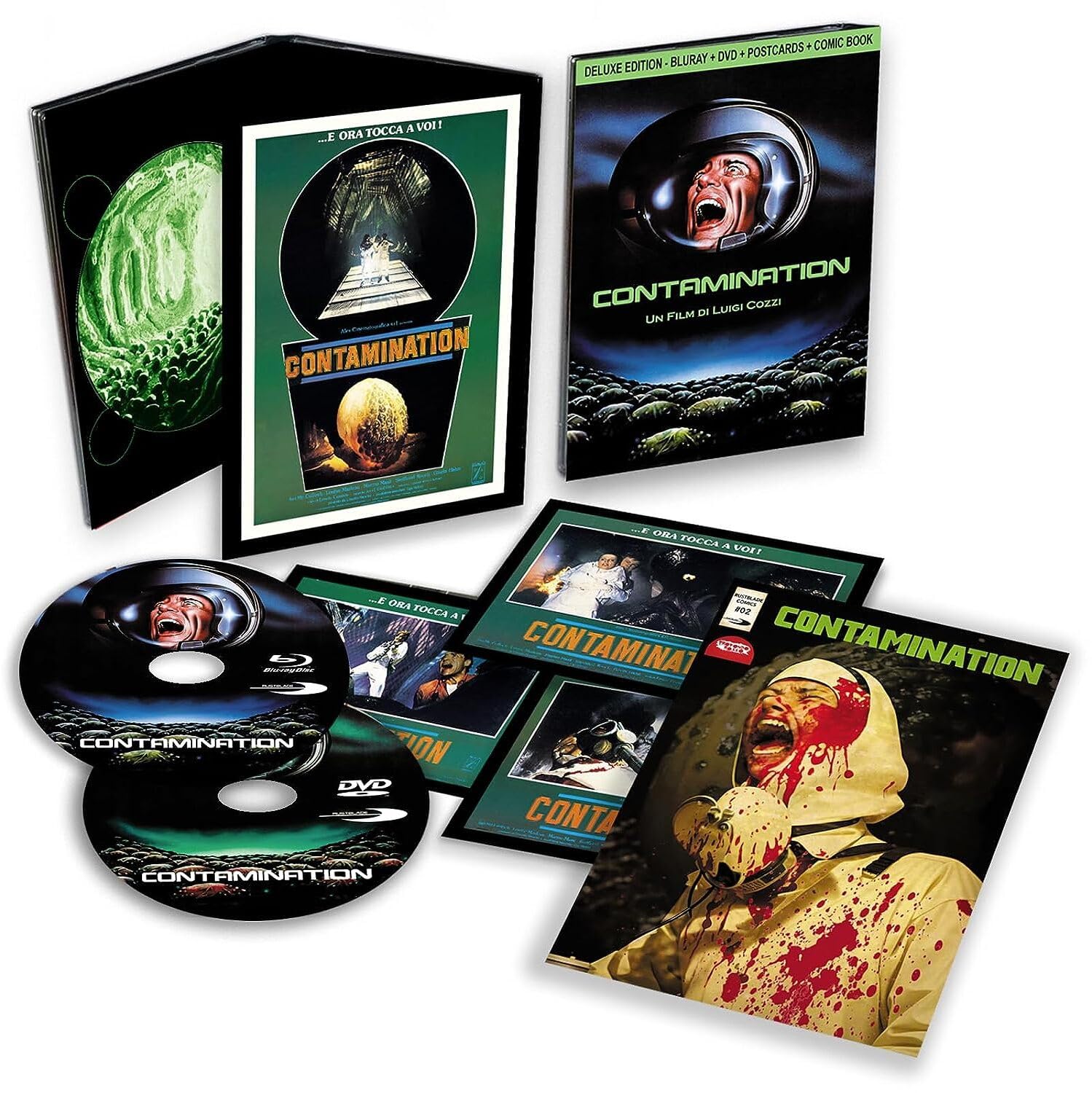 Contamination (With Postcards and Comic Book) (DVD)