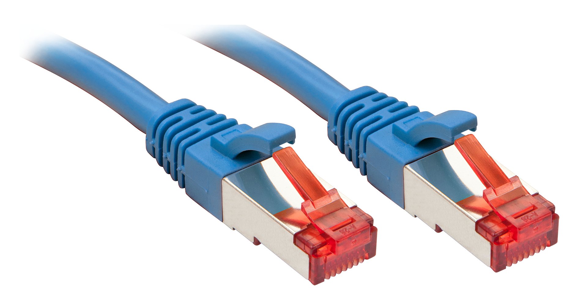 Photos - Cable (video, audio, USB) Lindy Cat.6 S/FTP Network Cable Copper 250MHz Blue 1.5m 47718 