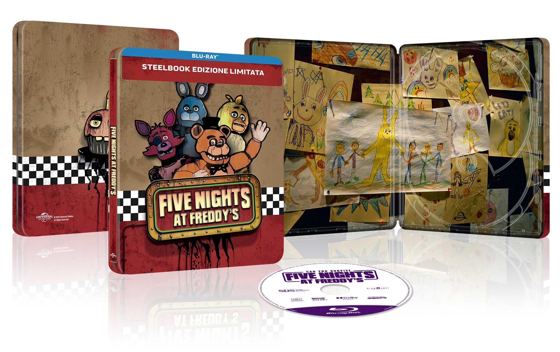Five Nights At Freddy's (Steelbook Blu-ray) (Blu-ray)