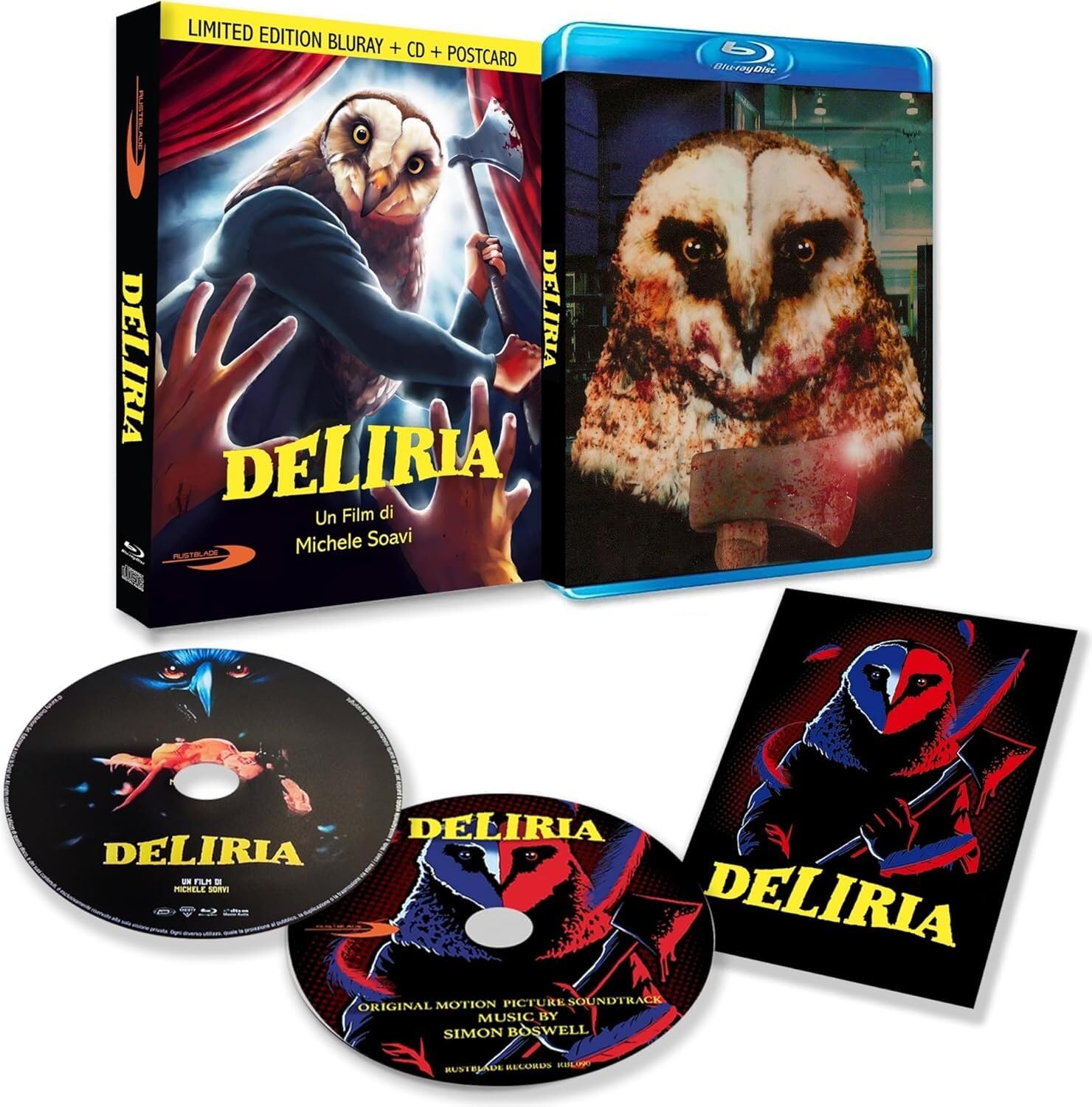 Deliria - All-Region/1080p includes Slipcase Soundtrack Postcards (Blu-ray)