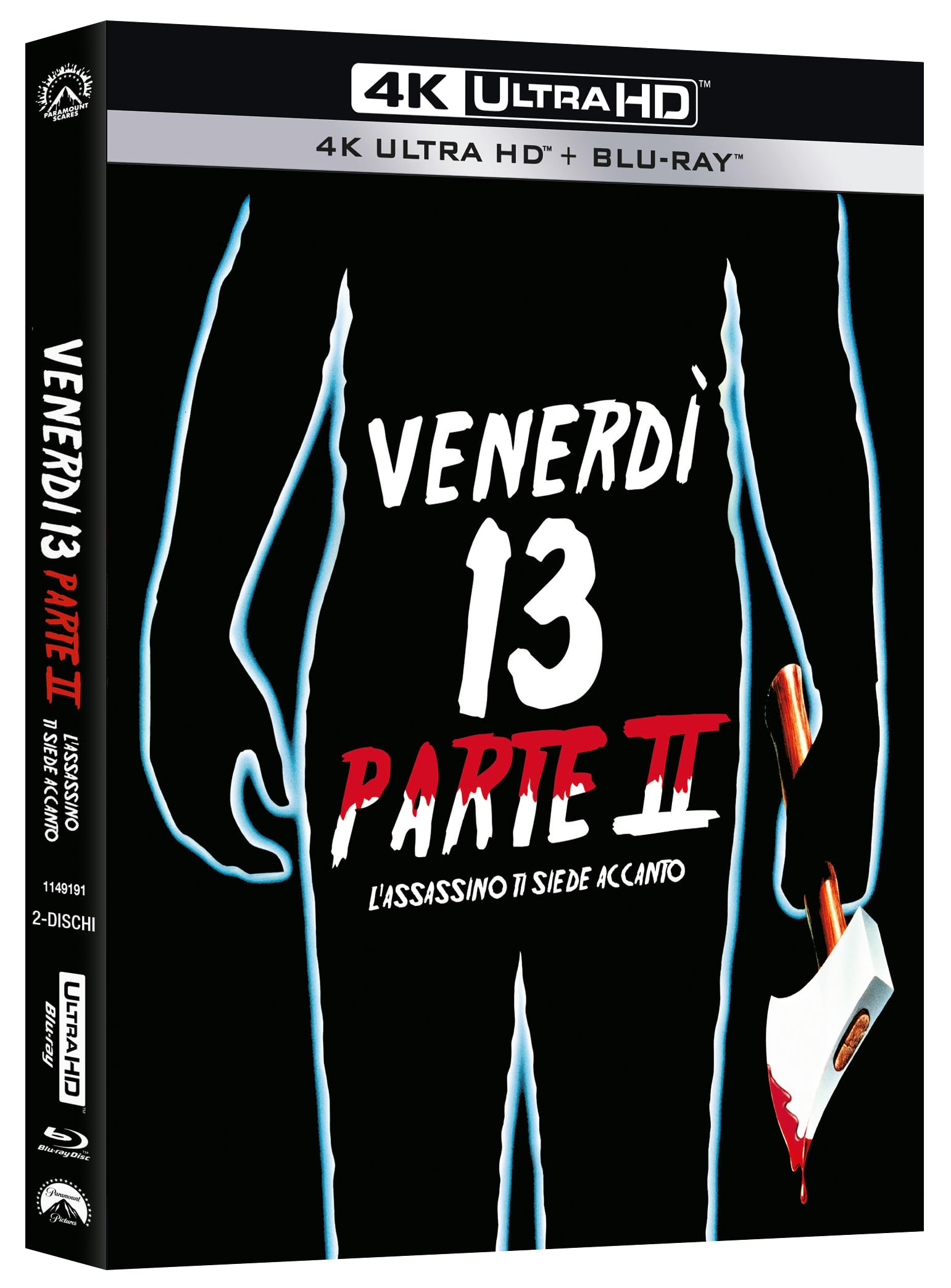 Venerd&igrave; 13 Parte 2 - L'Assassino Ti Siede Accanto (4K UHD + Blu-ray) (4K Ultra HD)