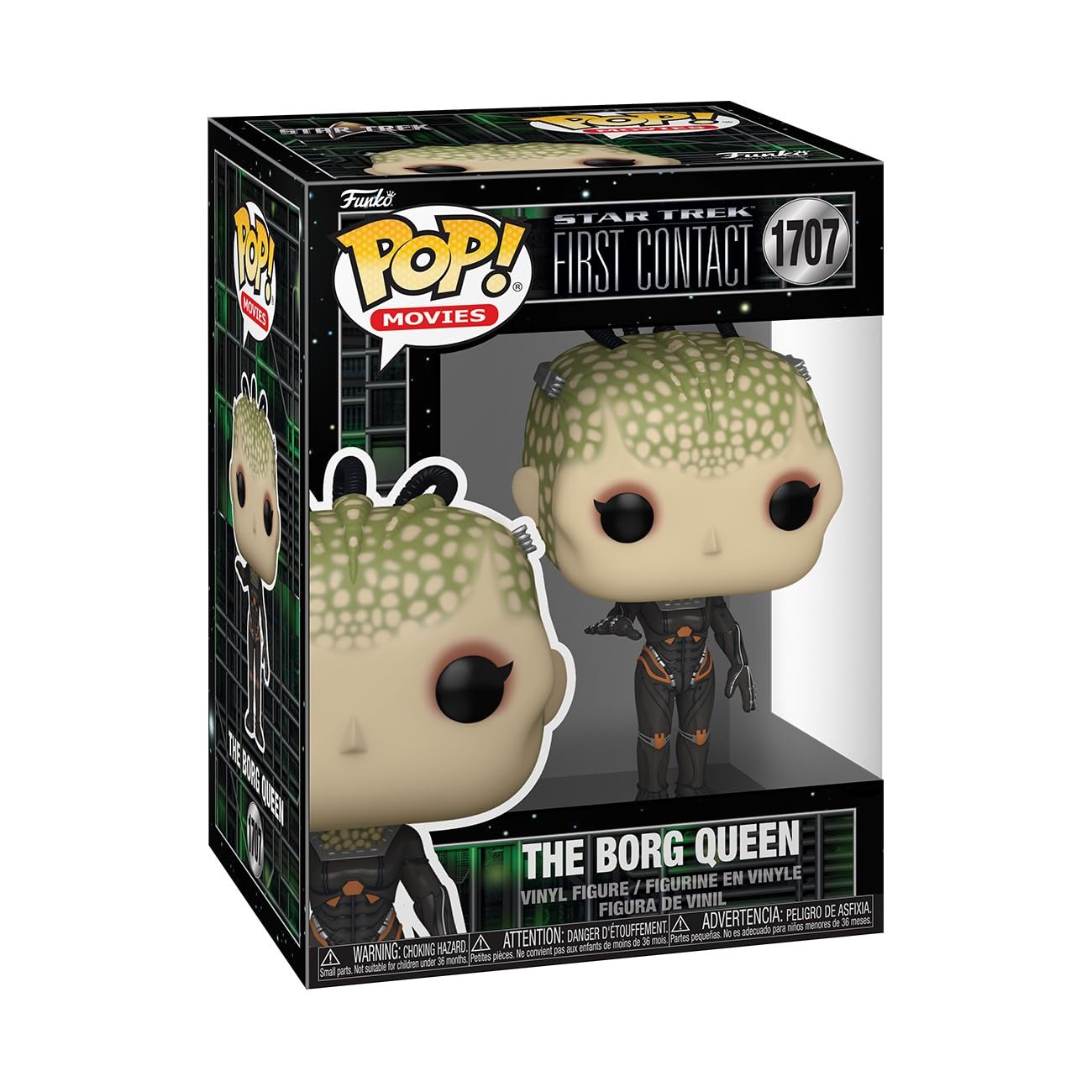 Photos - Action Figures / Transformers Funko Pop! Movies: ST First Contact - Borg Queen - Star Trek First Contact - Collectable Vinyl Figure - Gift Idea - Official 