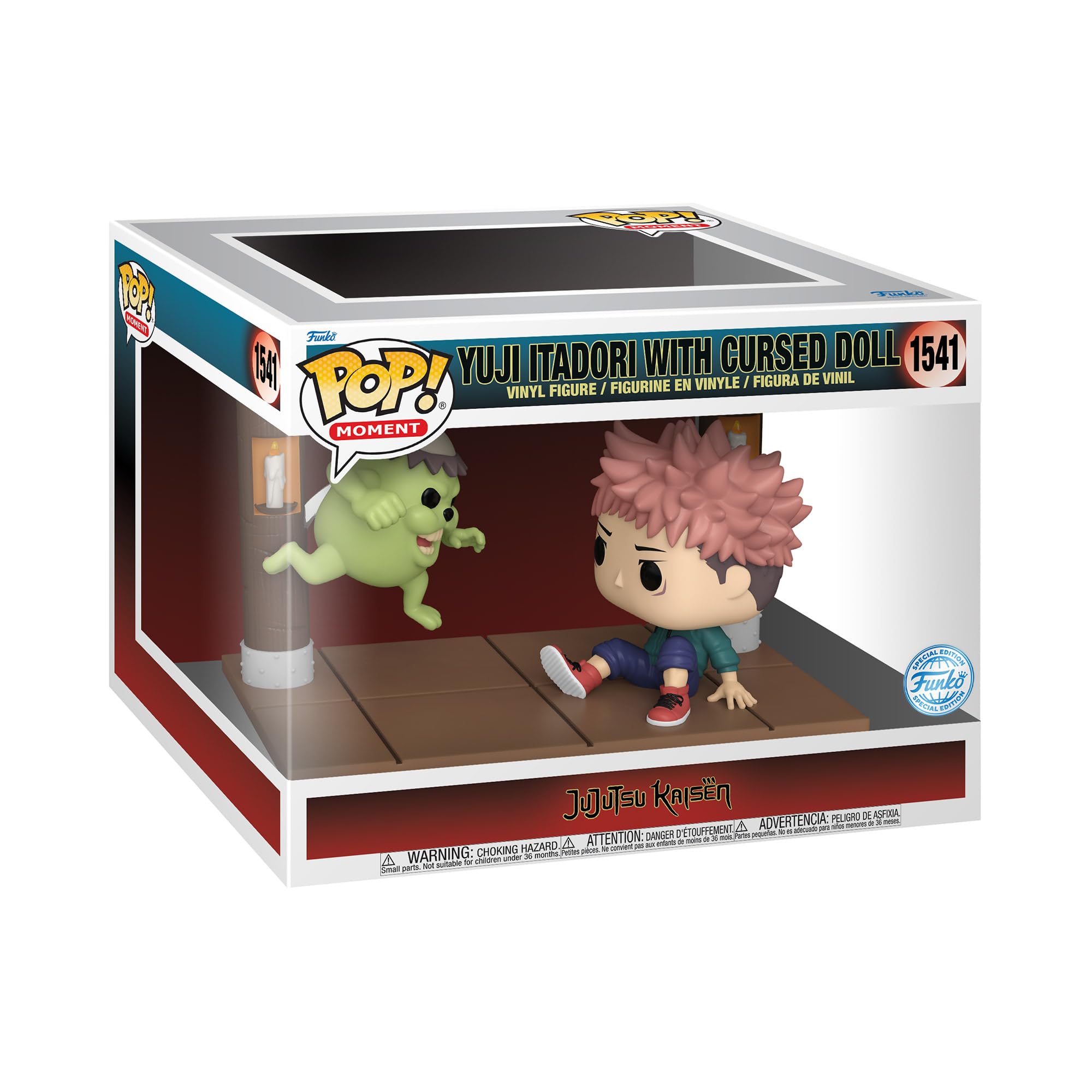 Photos - Action Figures / Transformers Funko POP! Moment: Jujutsu Kaisen - Itadori & Cursed Doll - Collectable Vinyl Figure - Gift Idea - Official Merchandise - To