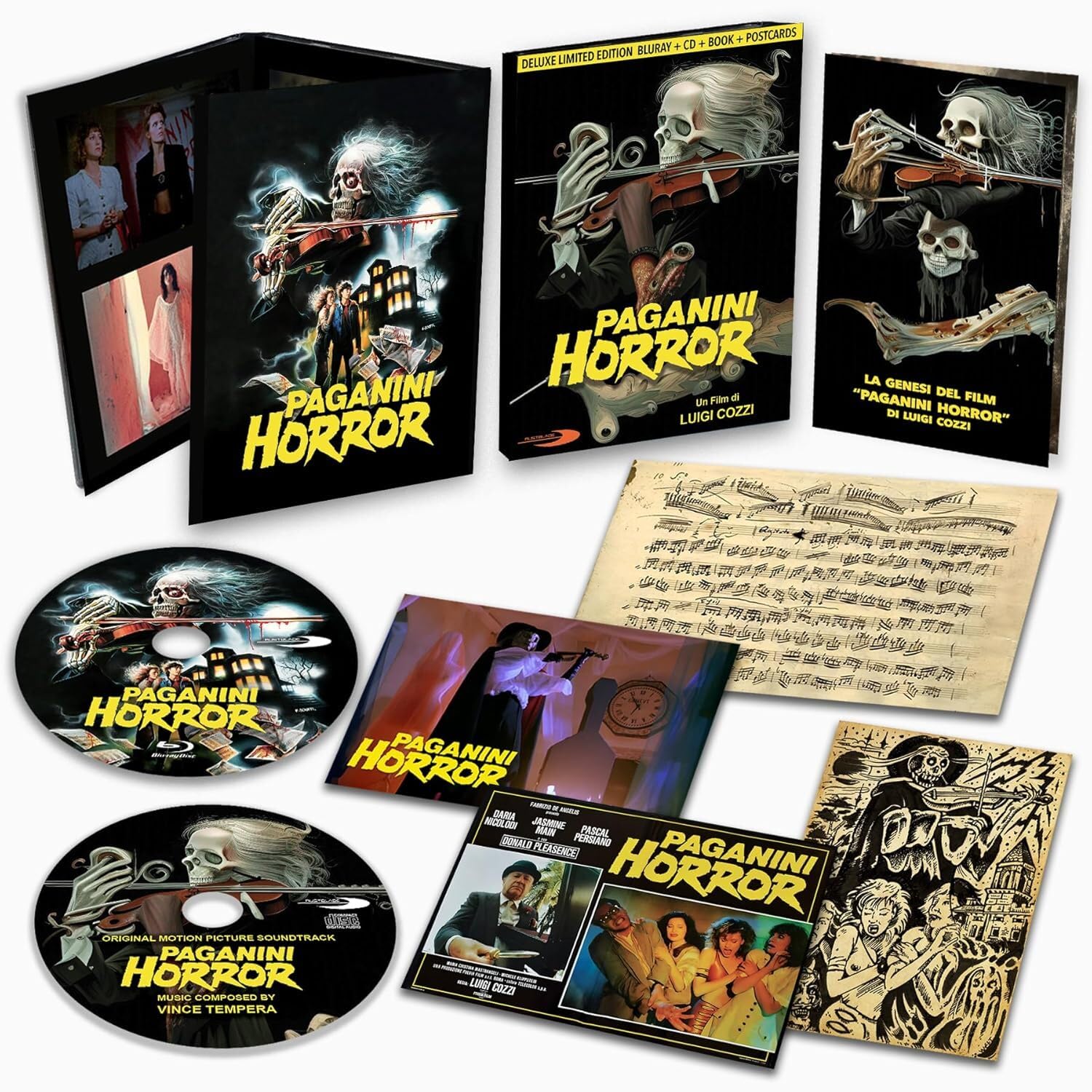 Paganini Horror 35th Anniversary Special Restored Edition Deluxe (Blu-ray)
